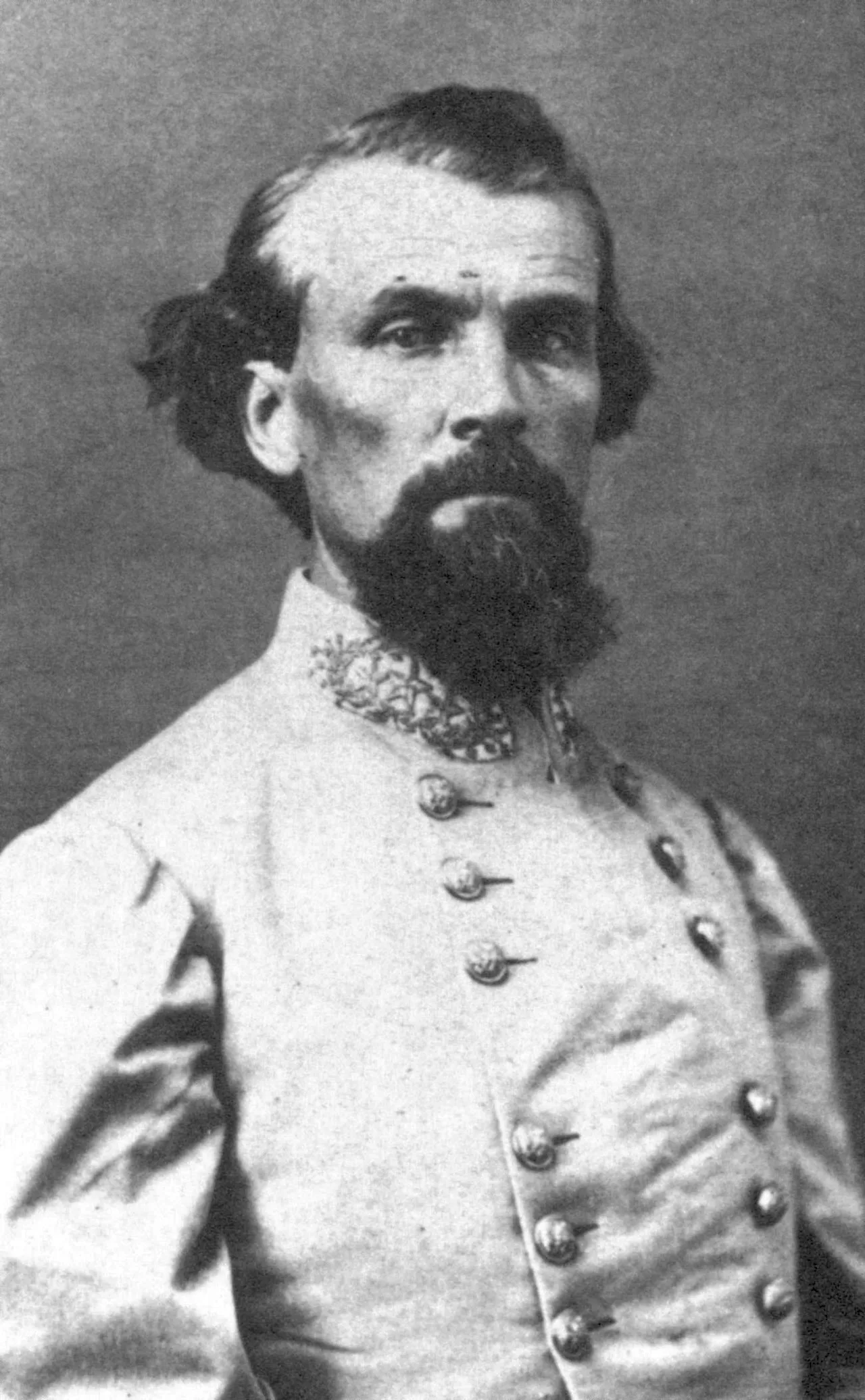 Porträt von Nathan Bedford Forrest (1821–1877) – Gedenkseite