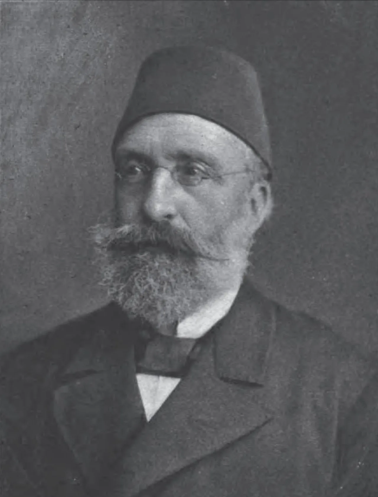 Porträt von Midhat Pascha (1822–1883) – Gedenkseite