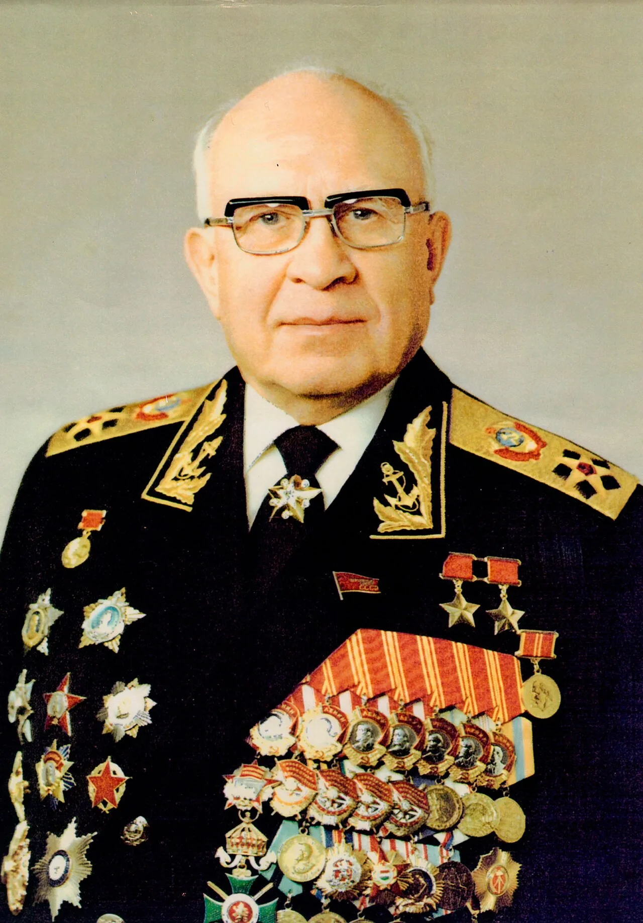 Portrait of Sergei Georgijewitsch Gorschkow (1910–1988) – memorial page