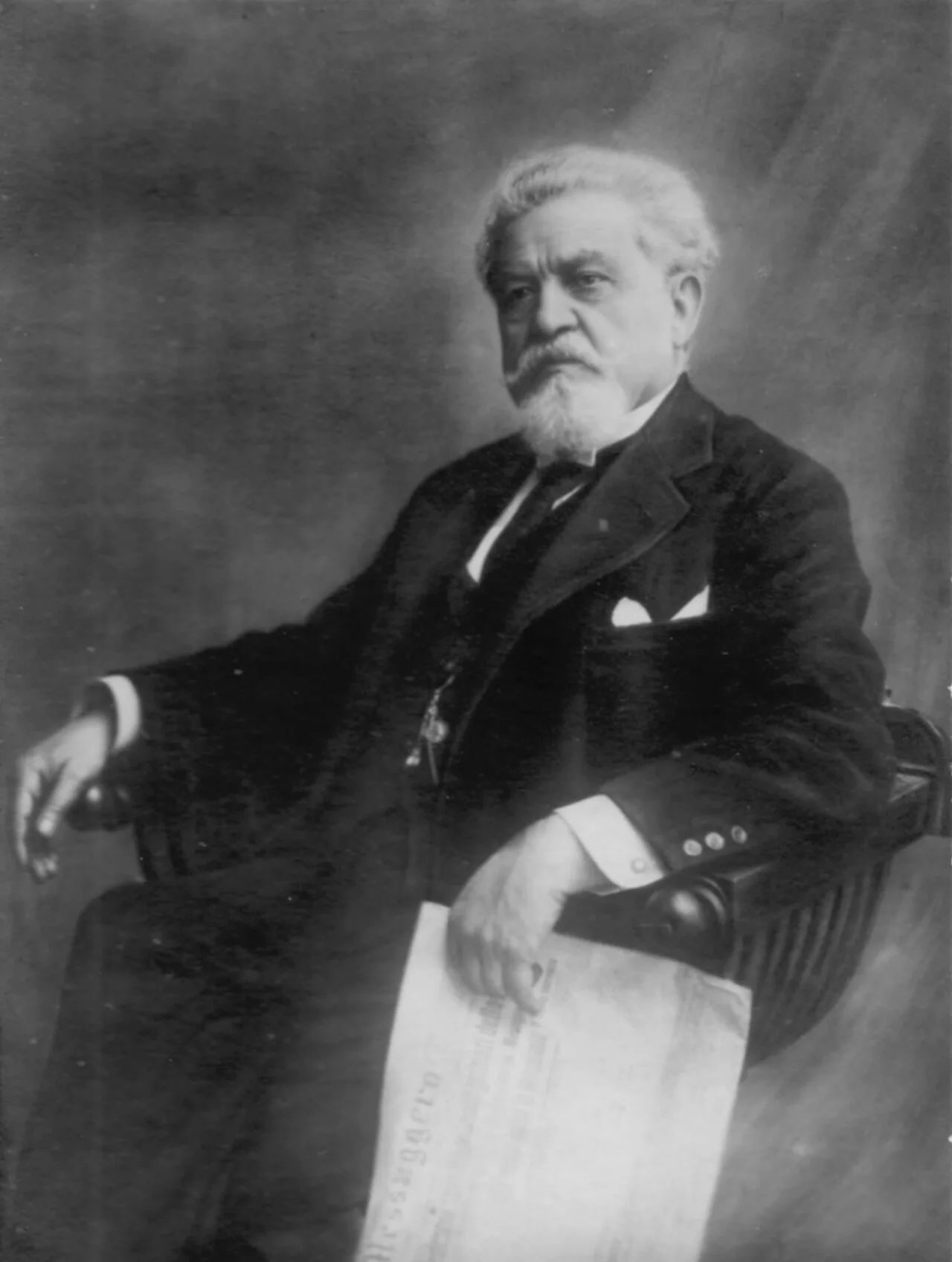 Porträt von Edoardo Pantano (1842–1932) – Gedenkseite