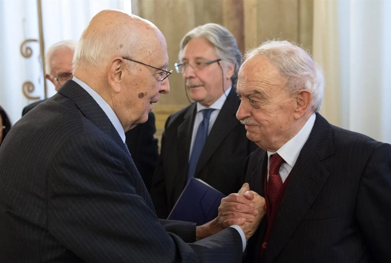 Porträt von Emanuele Macaluso (1924–2021) – Gedenkseite