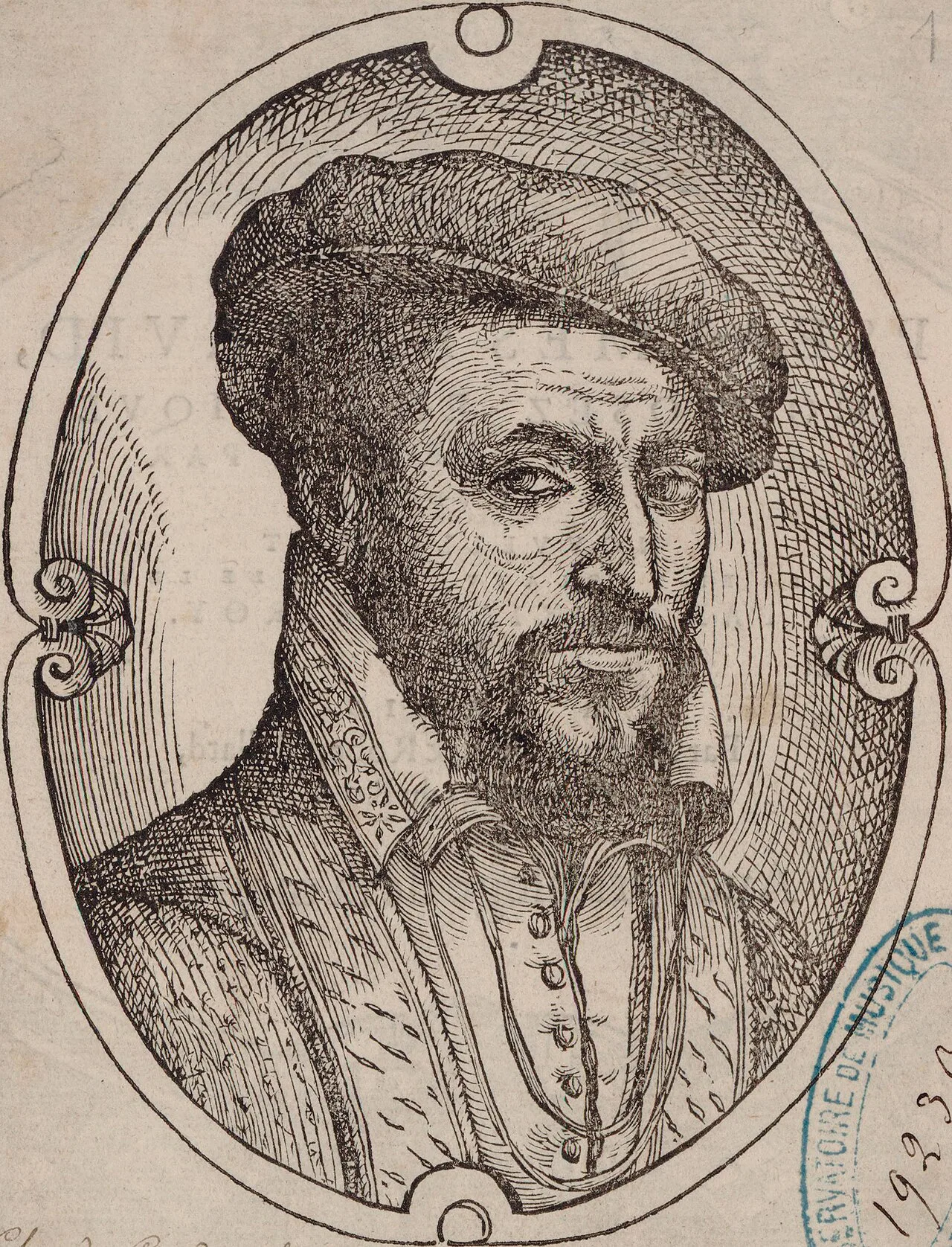 Porträt von Adrian Le Roy (1520–1598) – Gedenkseite