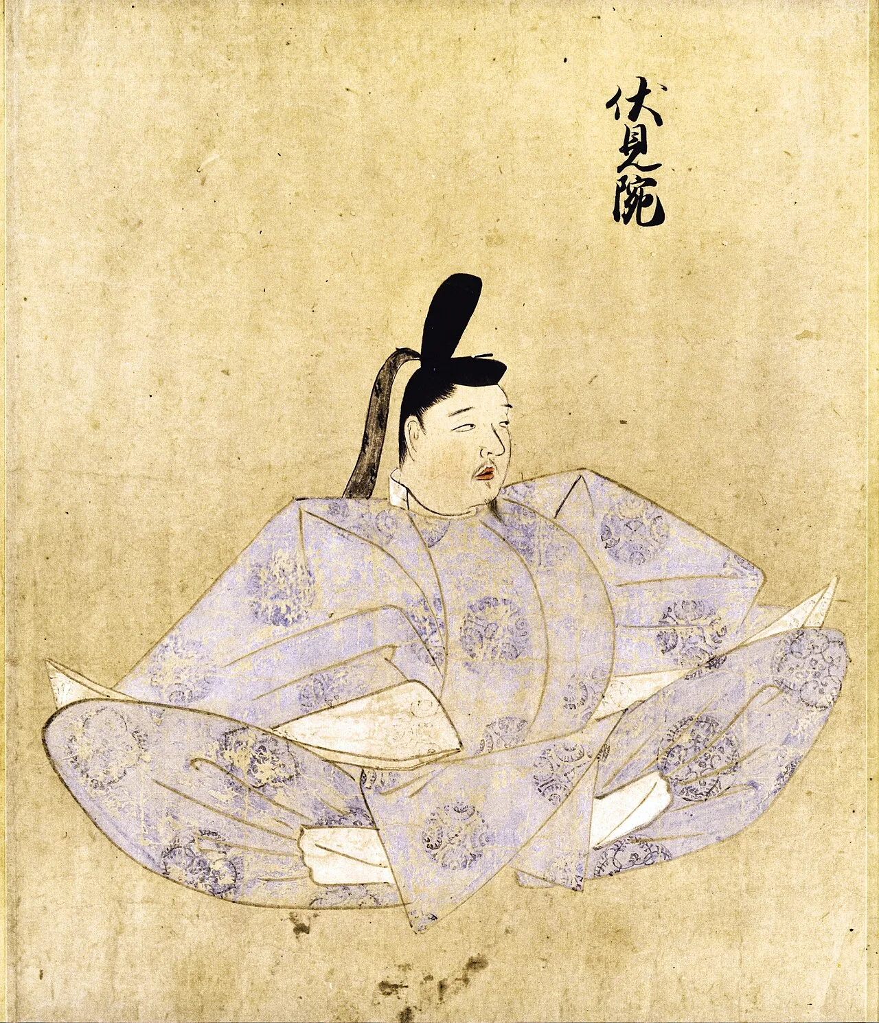 Porträt von Fushimi (1265–1317) – Gedenkseite
