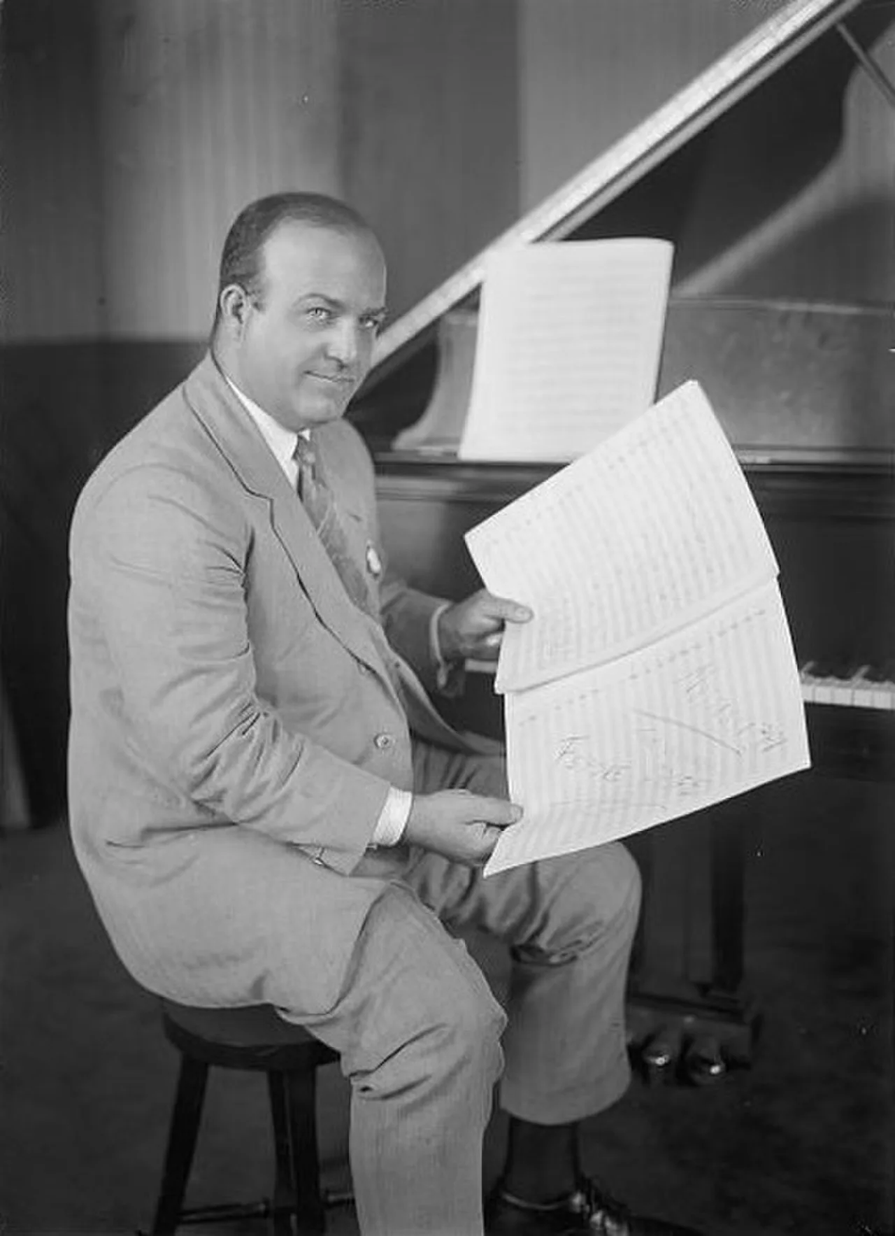 Porträt von Ferde Grofé (1892–1972) – Gedenkseite