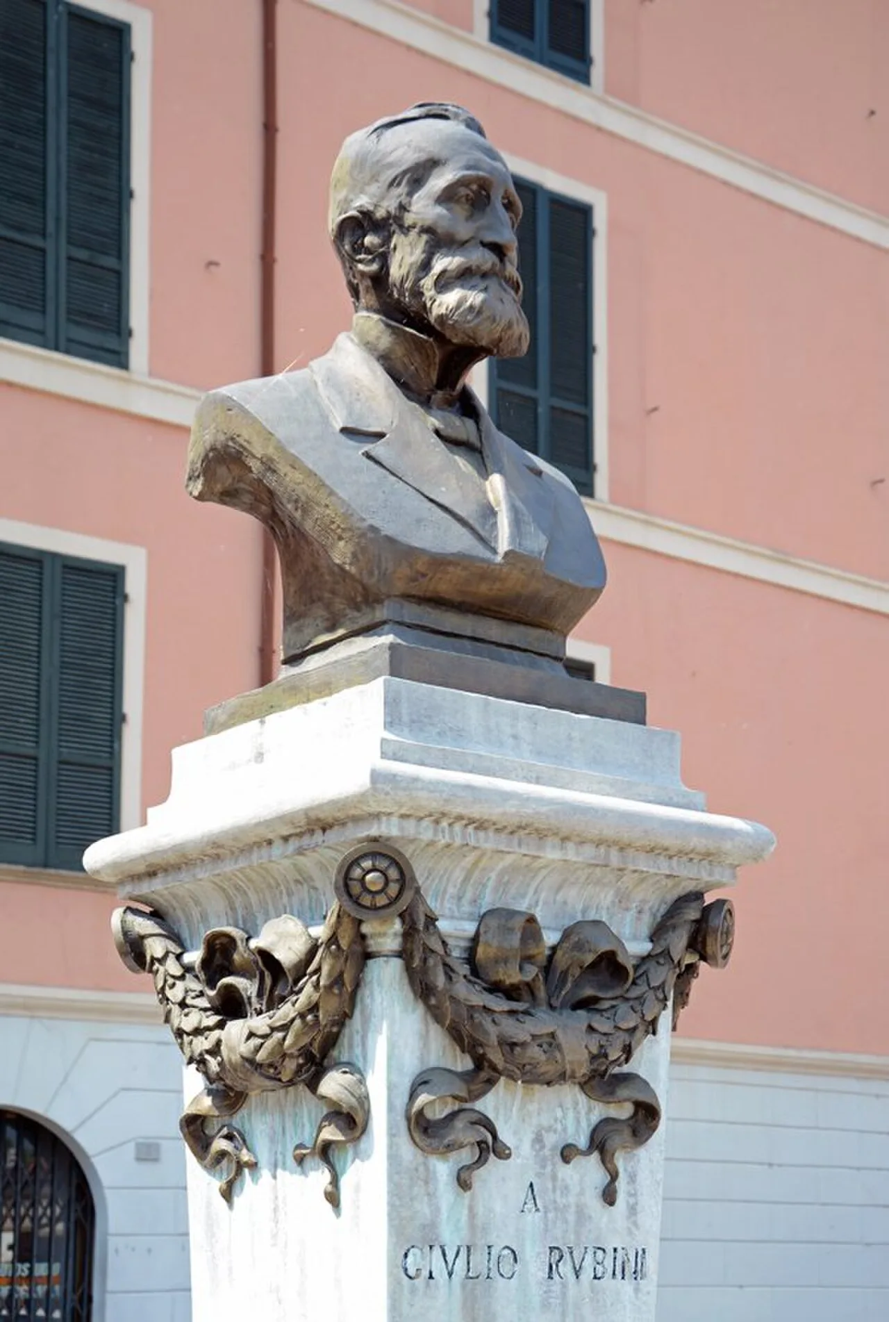 Porträt von Giulio Rubini (1844–1917) – Gedenkseite