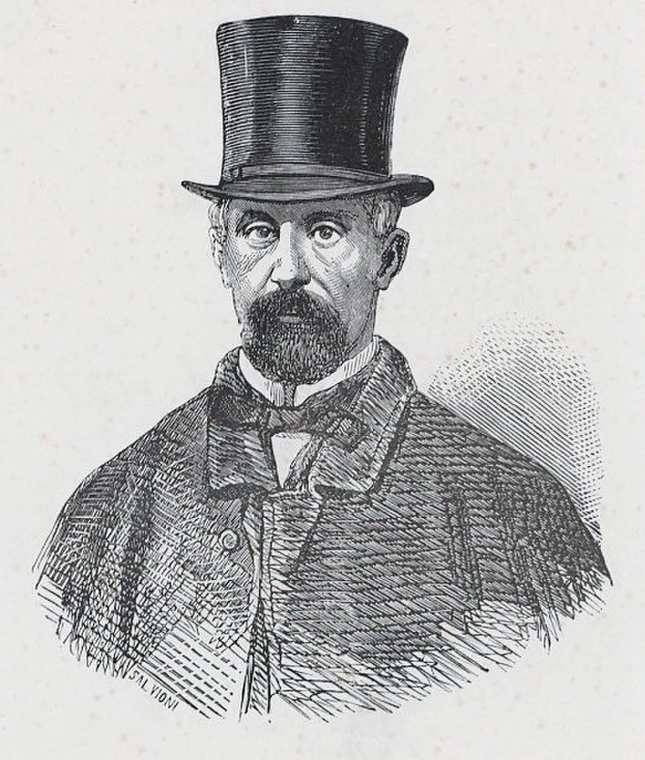 Porträt von Giuseppe Gadda (1822–1901) – Gedenkseite