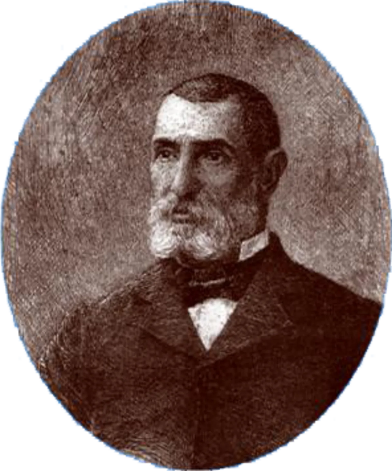 Porträt von Giuseppe Pavoncelli (1836–1910) – Gedenkseite