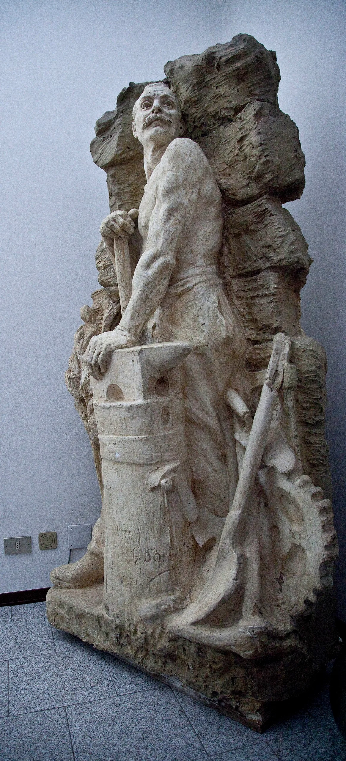 Porträt von Giuseppe Sartorio (1854–1922) – Gedenkseite