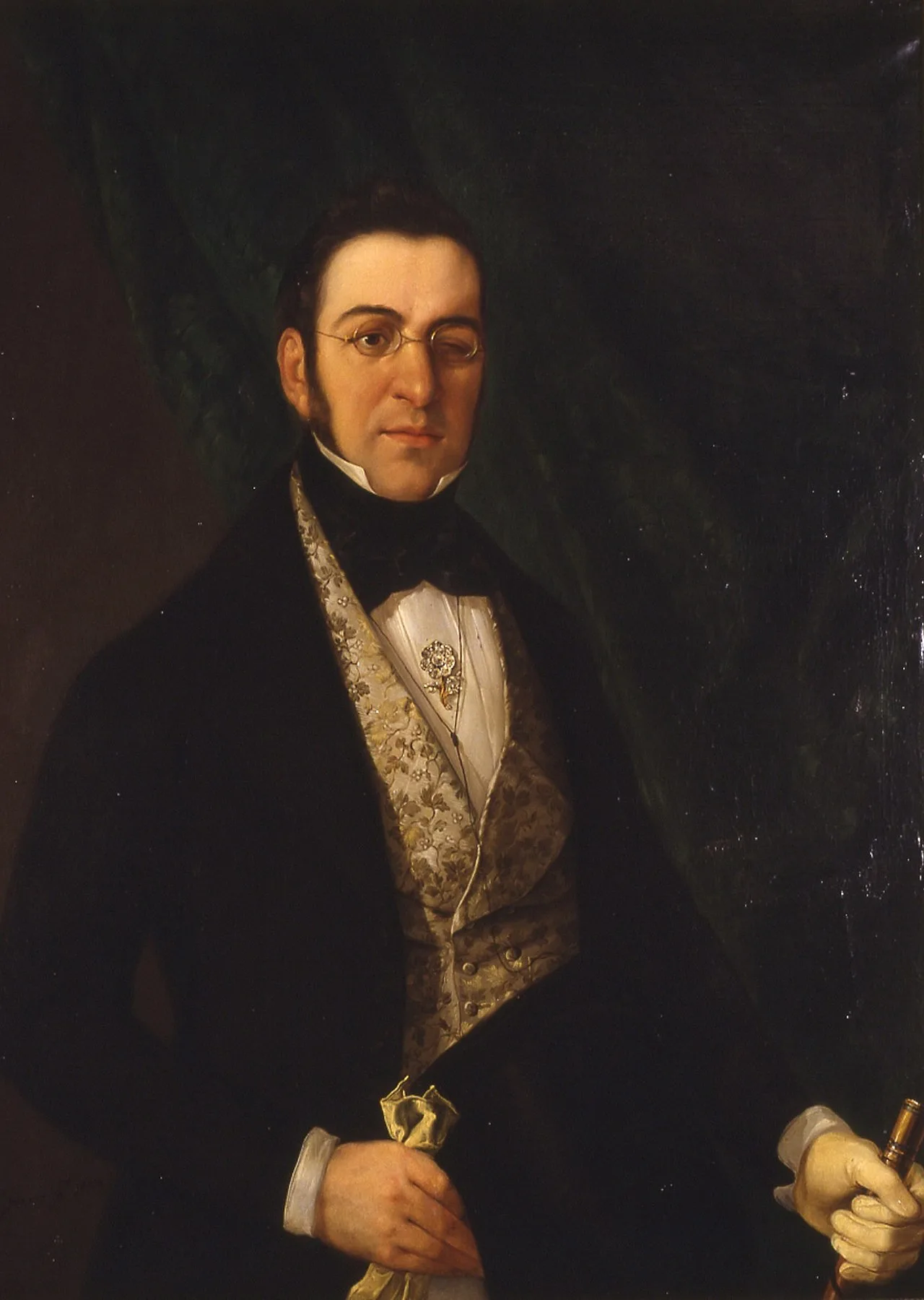 Porträt von Manuel Bretón de los Herreros (1796–1873) – Gedenkseite