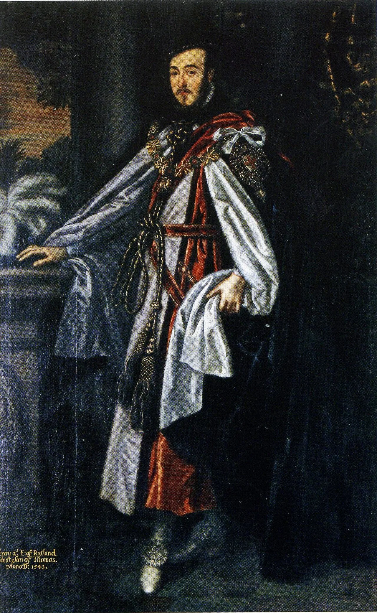 Porträt von Henry Manners (1526–1563) – Gedenkseite