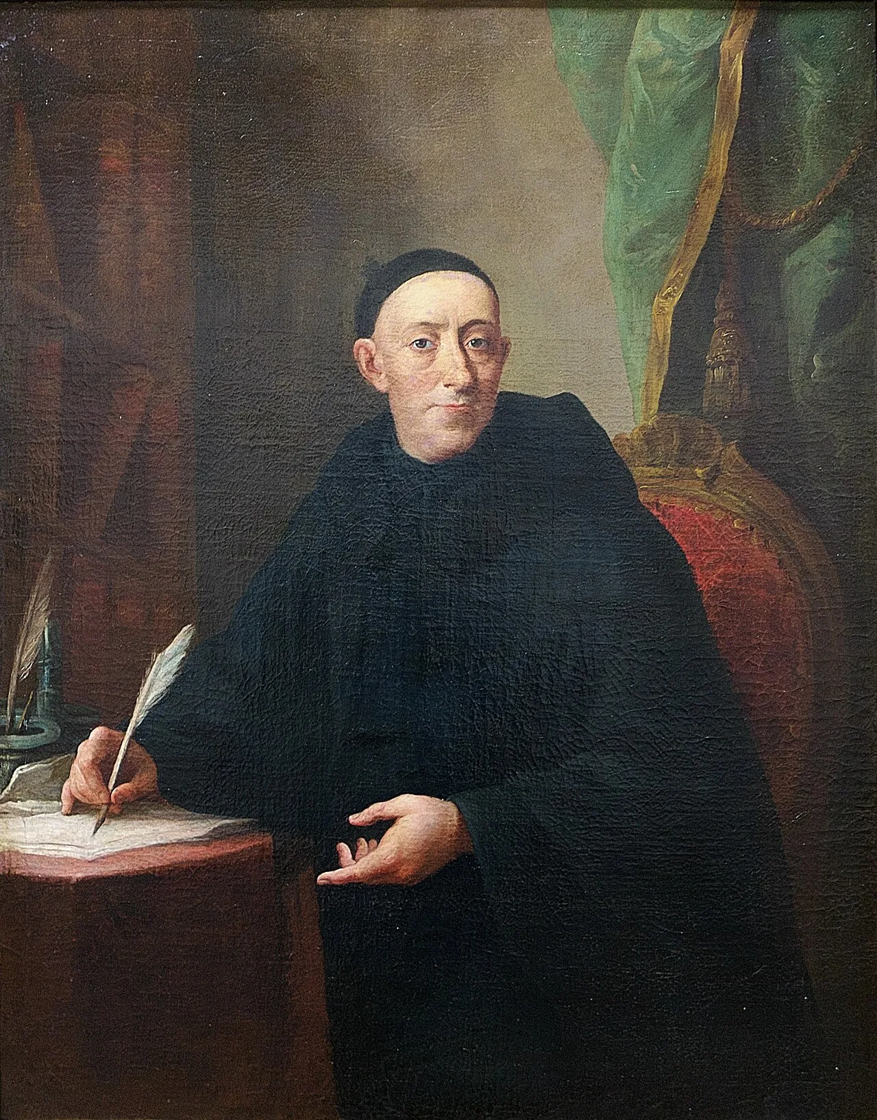 Porträt von Benito Jerónimo Feijoo (1677–1764) – Gedenkseite