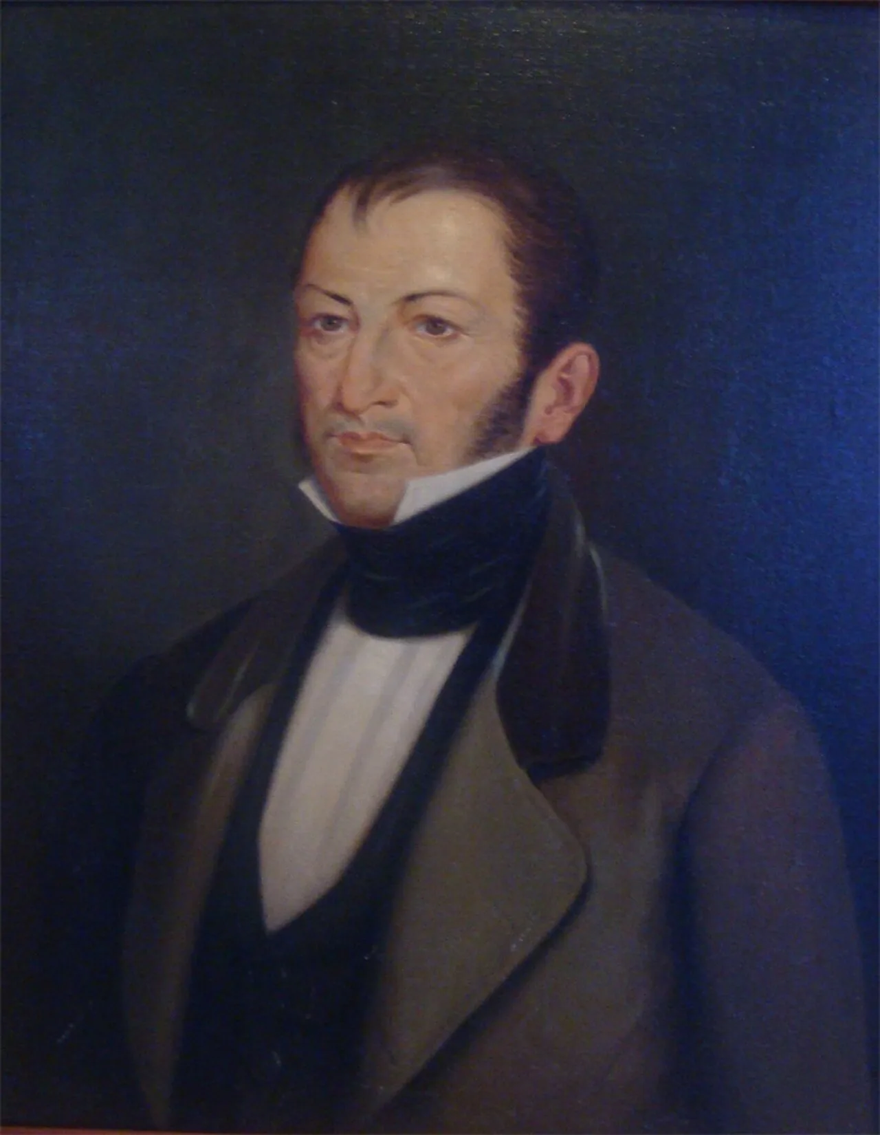 Porträt von Nicolás Bravo (1786–1854) – Gedenkseite