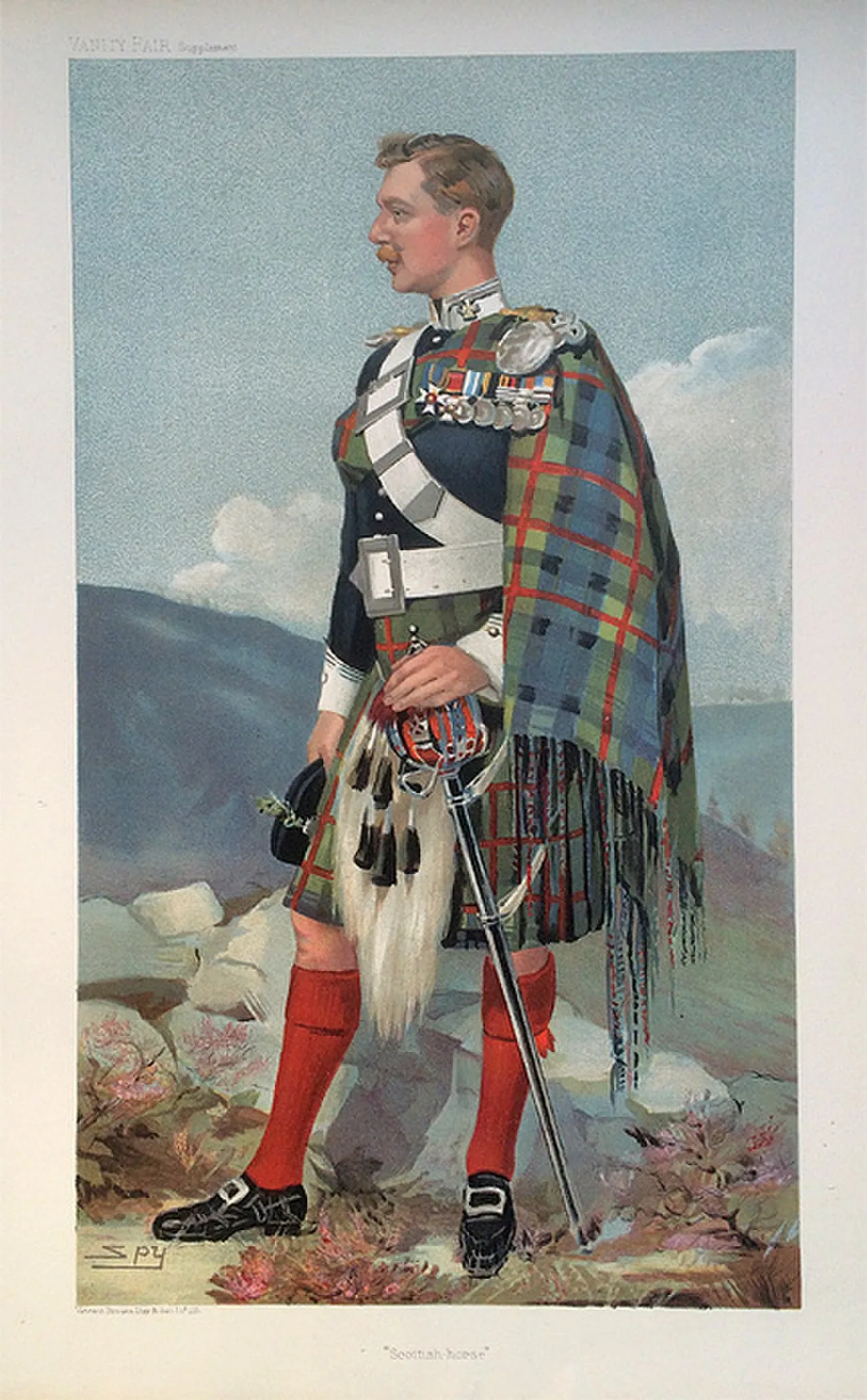 Porträt von John Stewart-Murray, 8. Duke of Atholl (1871–1942) – Gedenkseite
