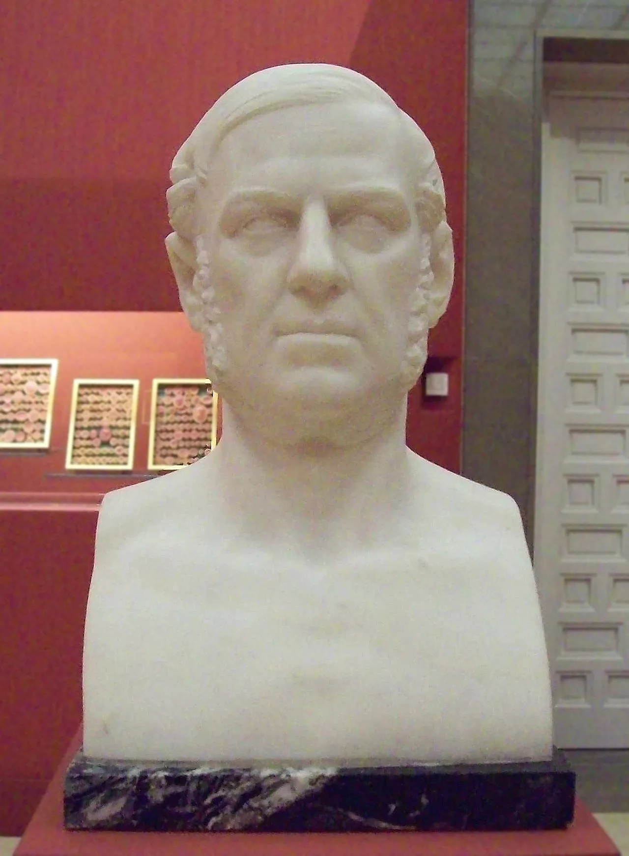 Porträt von Bernardo López Piquer (1801–1874) – Gedenkseite