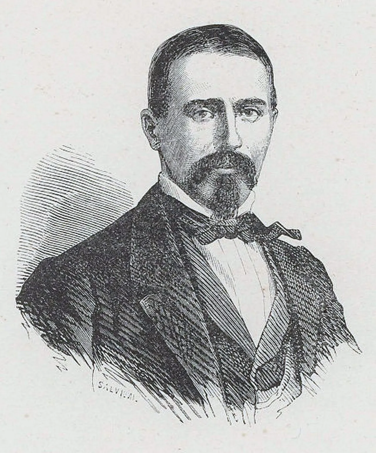 Porträt von Luigi Bonati (1820–1895) – Gedenkseite