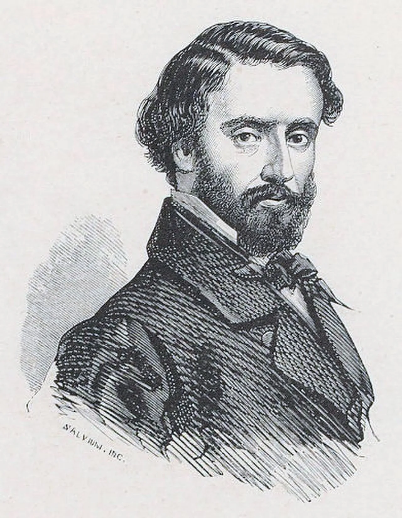 Porträt von Luigi Miceli (1824–1906) – Gedenkseite