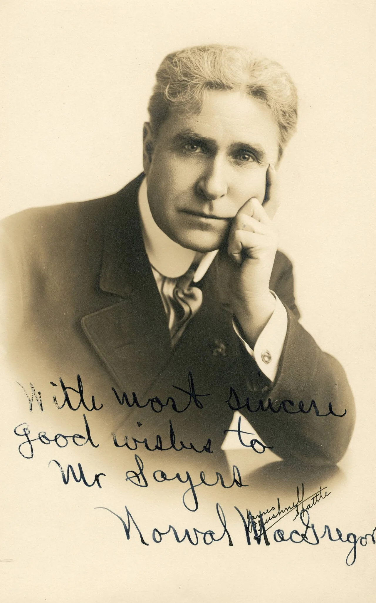 Porträt von Norval MacGregor (1862–1933) – Gedenkseite