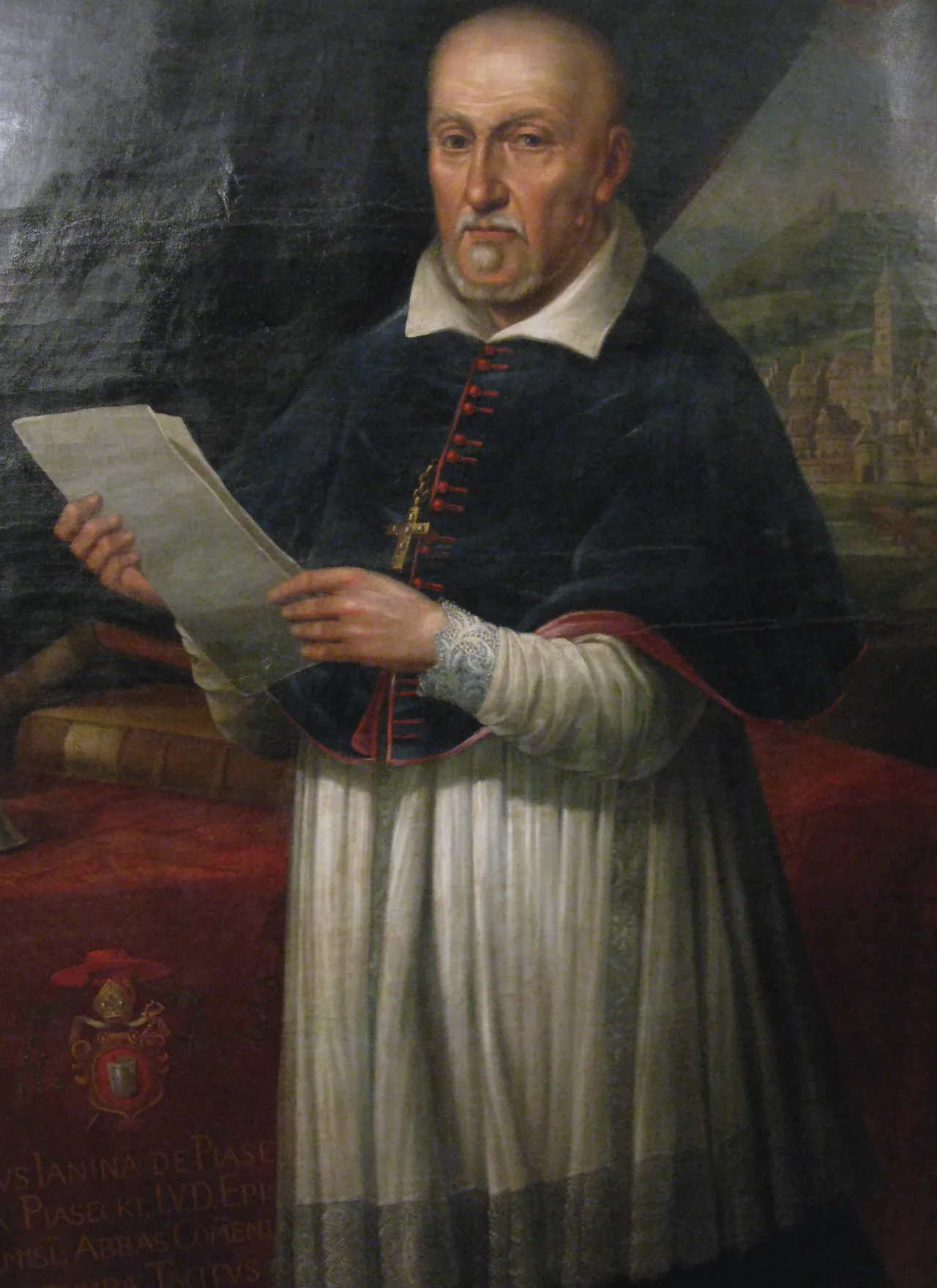 Porträt von Paweł Piasecki (1579–1649) – Gedenkseite