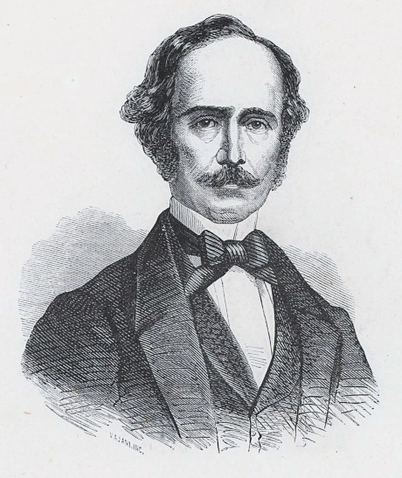 Porträt von Pietro Bastogi (1808–1899) – Gedenkseite
