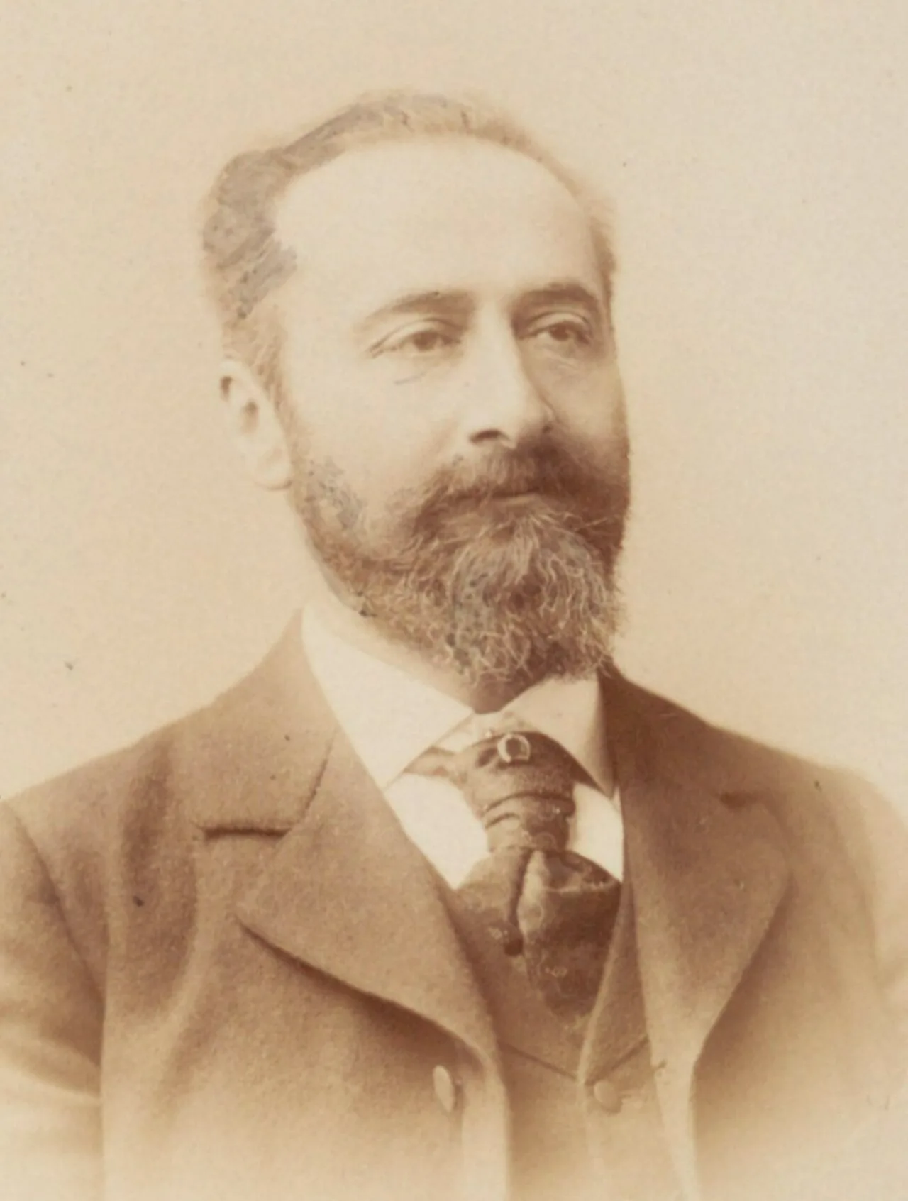 Porträt von Pio Foà (1848–1923) – Gedenkseite