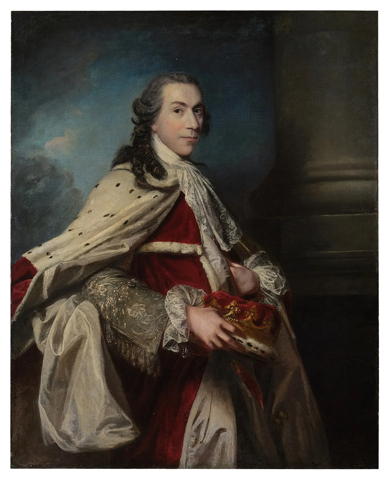 Porträt von Edward Seymour, 9. Duke of Somerset (1717–1792) – Gedenkseite