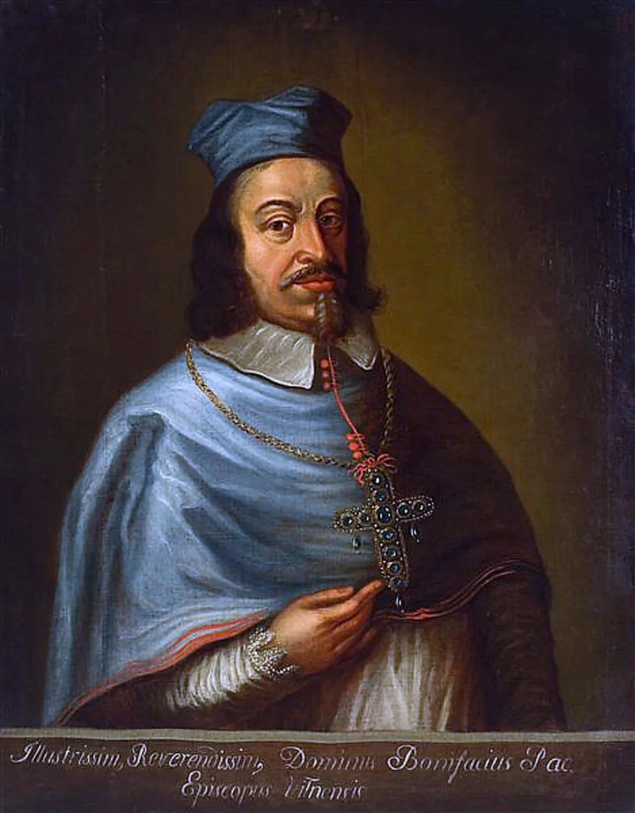 Porträt von Mikołaj Stefan Pac (1623–1684) – Gedenkseite