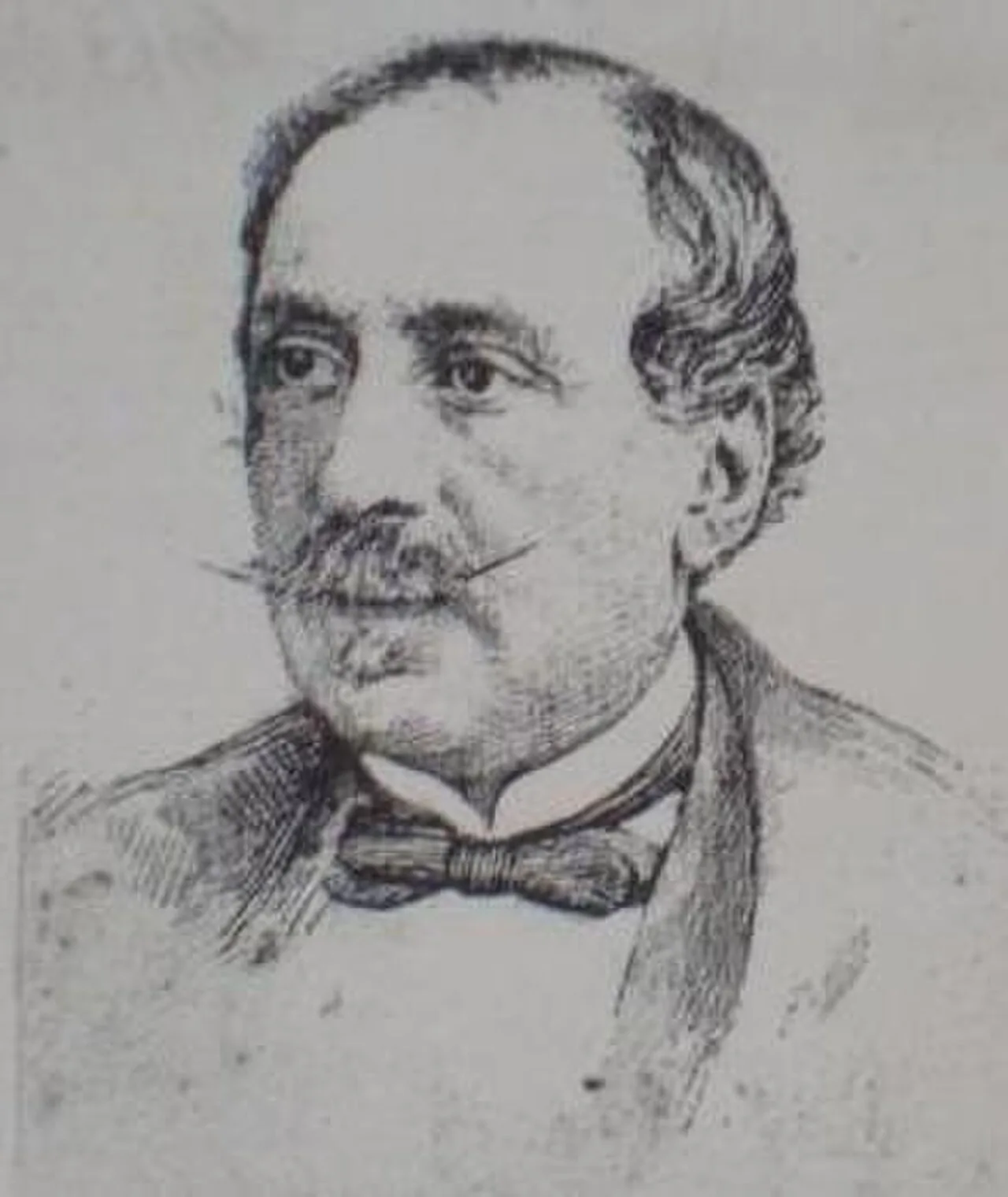 Porträt von Sansone D'Ancona (1814–1894) – Gedenkseite