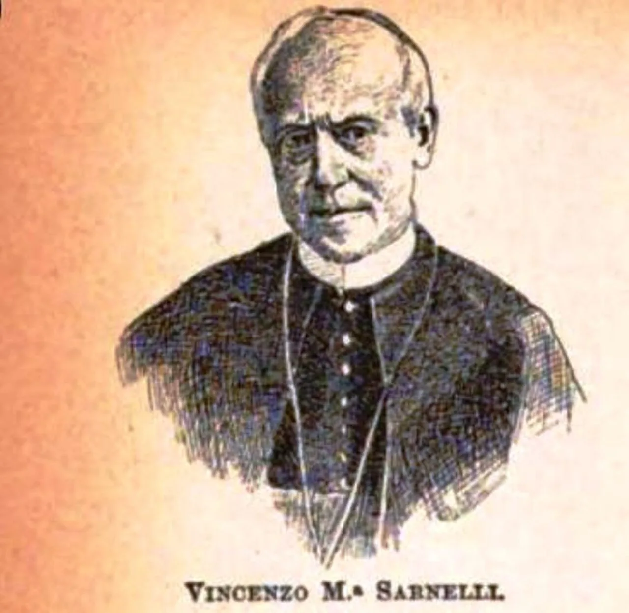 Porträt von Vincenzo Maria Sarnelli (1835–1898) – Gedenkseite