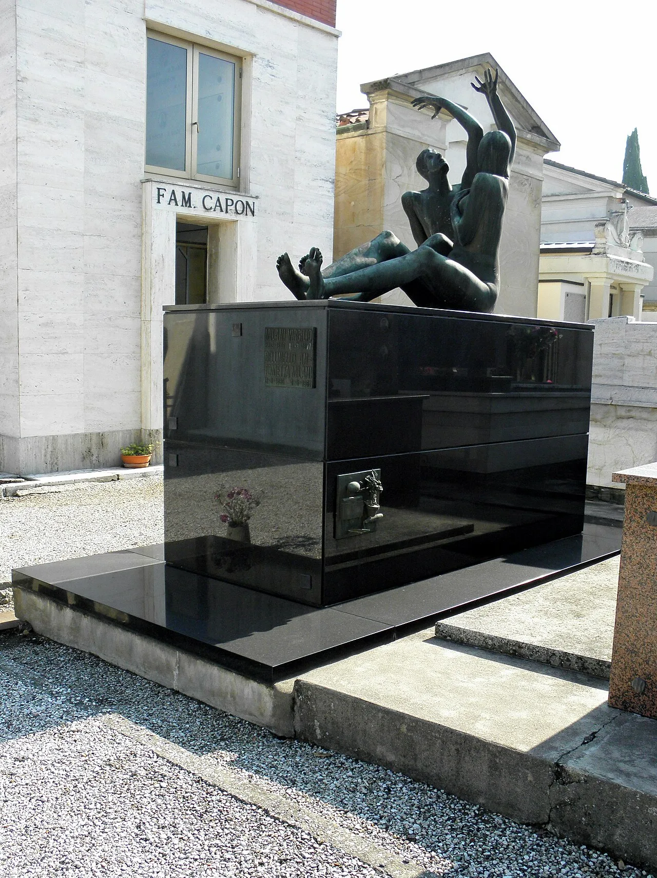 Porträt von Virgilio Milani (1888–1977) – Gedenkseite