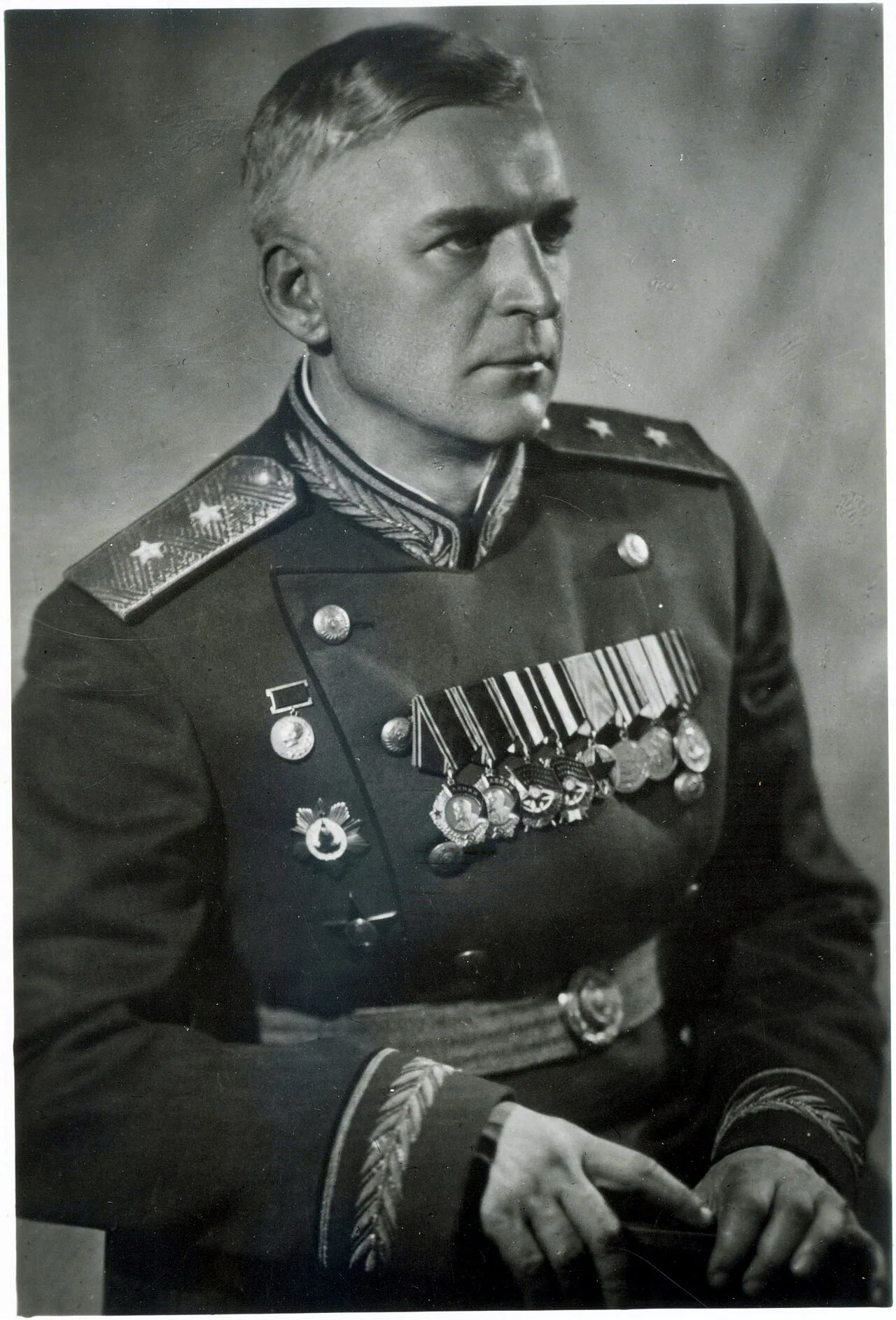 Porträt von Vasilij Vasiljevič Aborenkov (1901–1954) – Gedenkseite