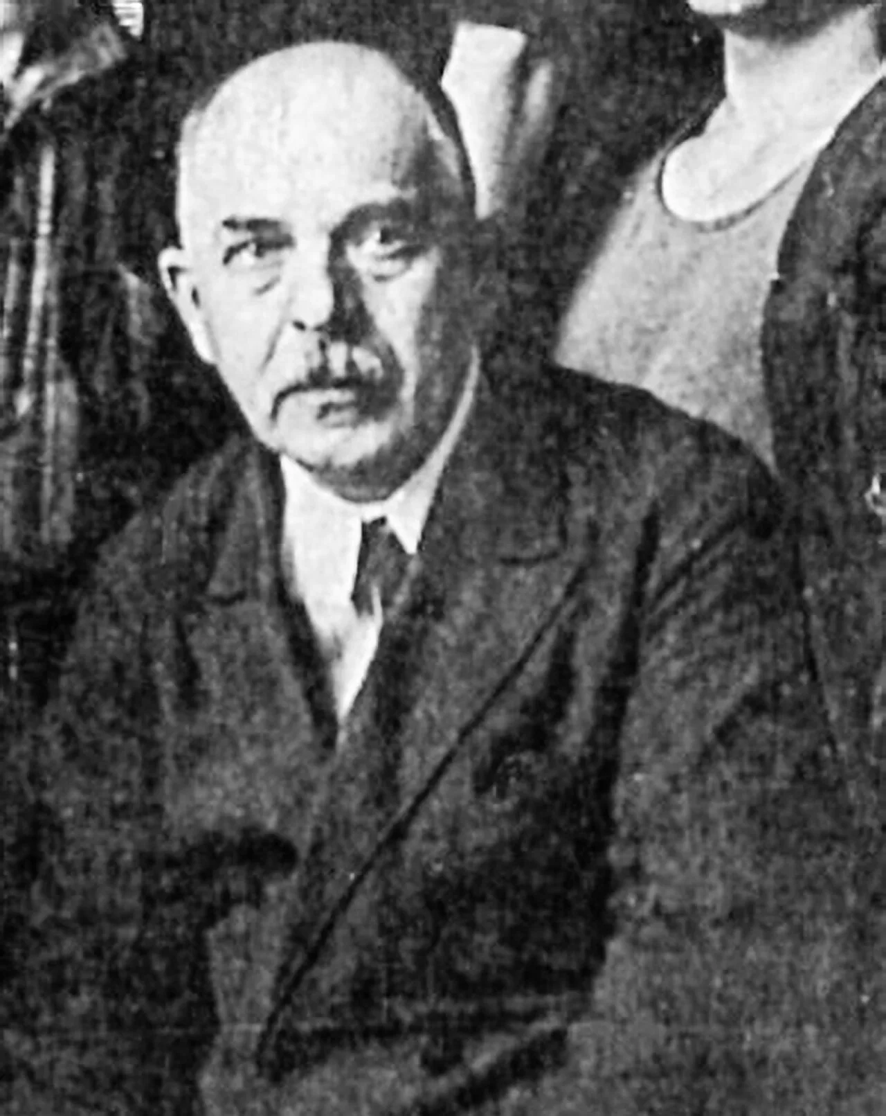 Porträt von Semjon Lwowitsch Abugow (1877–1950) – Gedenkseite