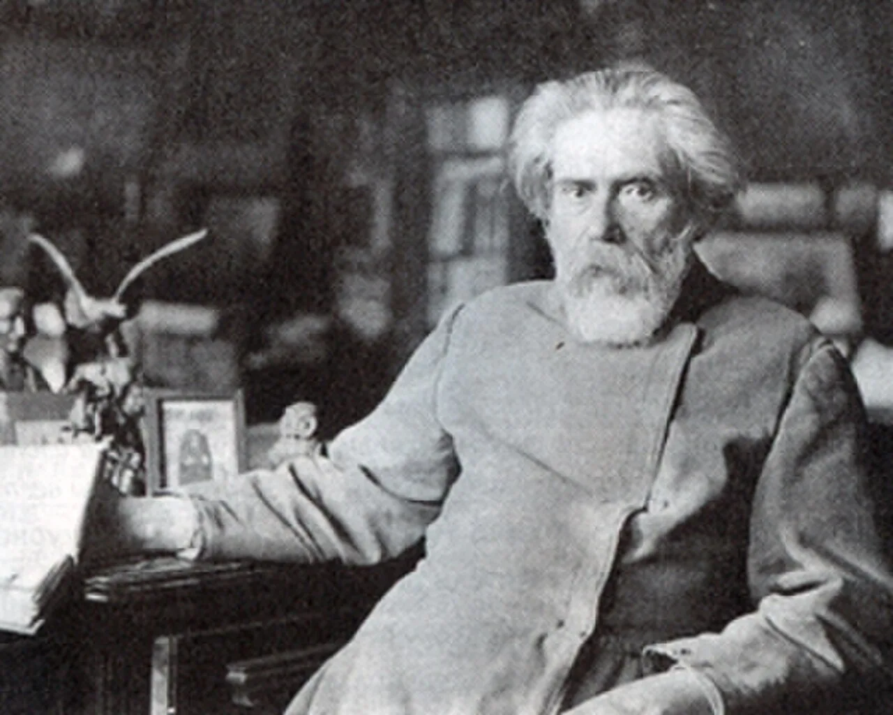 Porträt von Anatoli Alexandrowitsch Alexandrow (1861–1930) – Gedenkseite