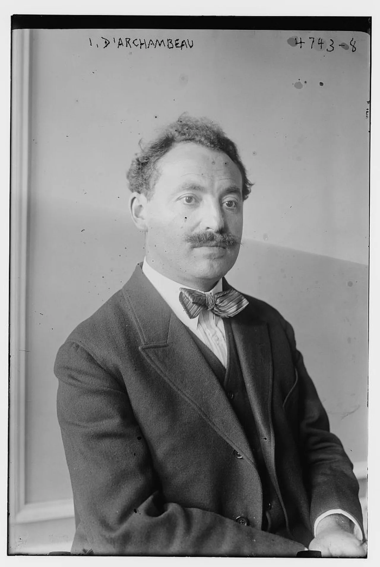 Porträt von Iwan d'Archambeau (1879–1955) – Gedenkseite