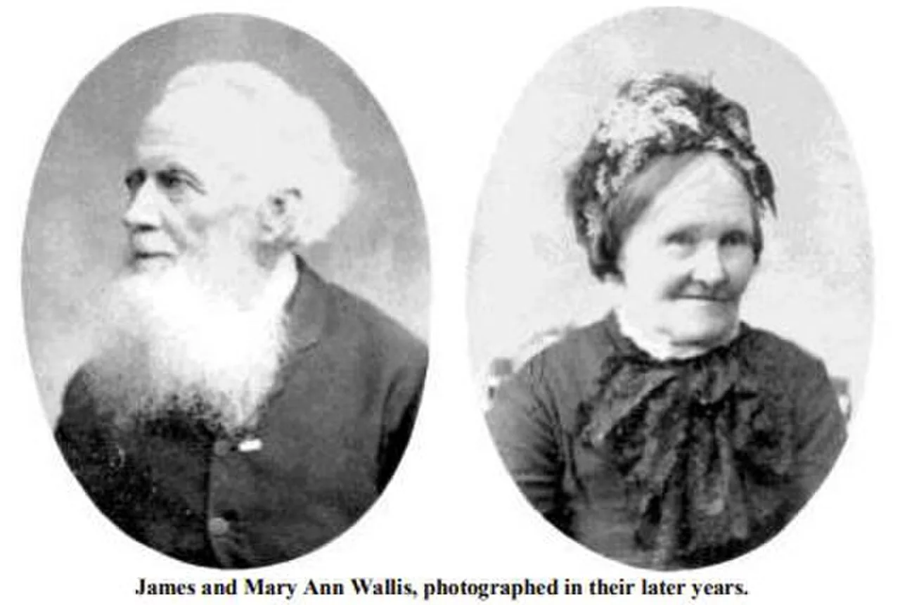 Porträt von Mary Wallis (1802–1893) – Gedenkseite