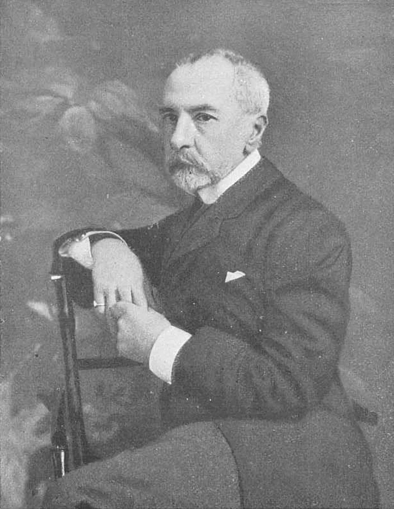 Porträt von Nikolai Petrowitsch Balaschow (1840–1931) – Gedenkseite