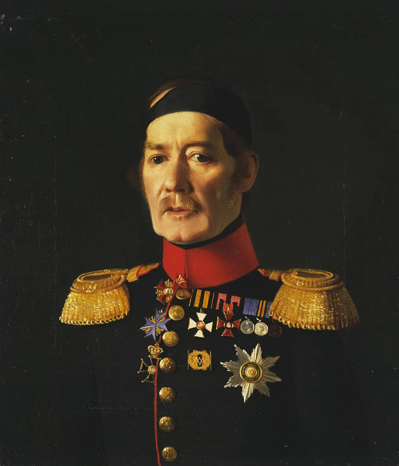 Porträt von Moritz von Baranoff (1790–1845) – Gedenkseite