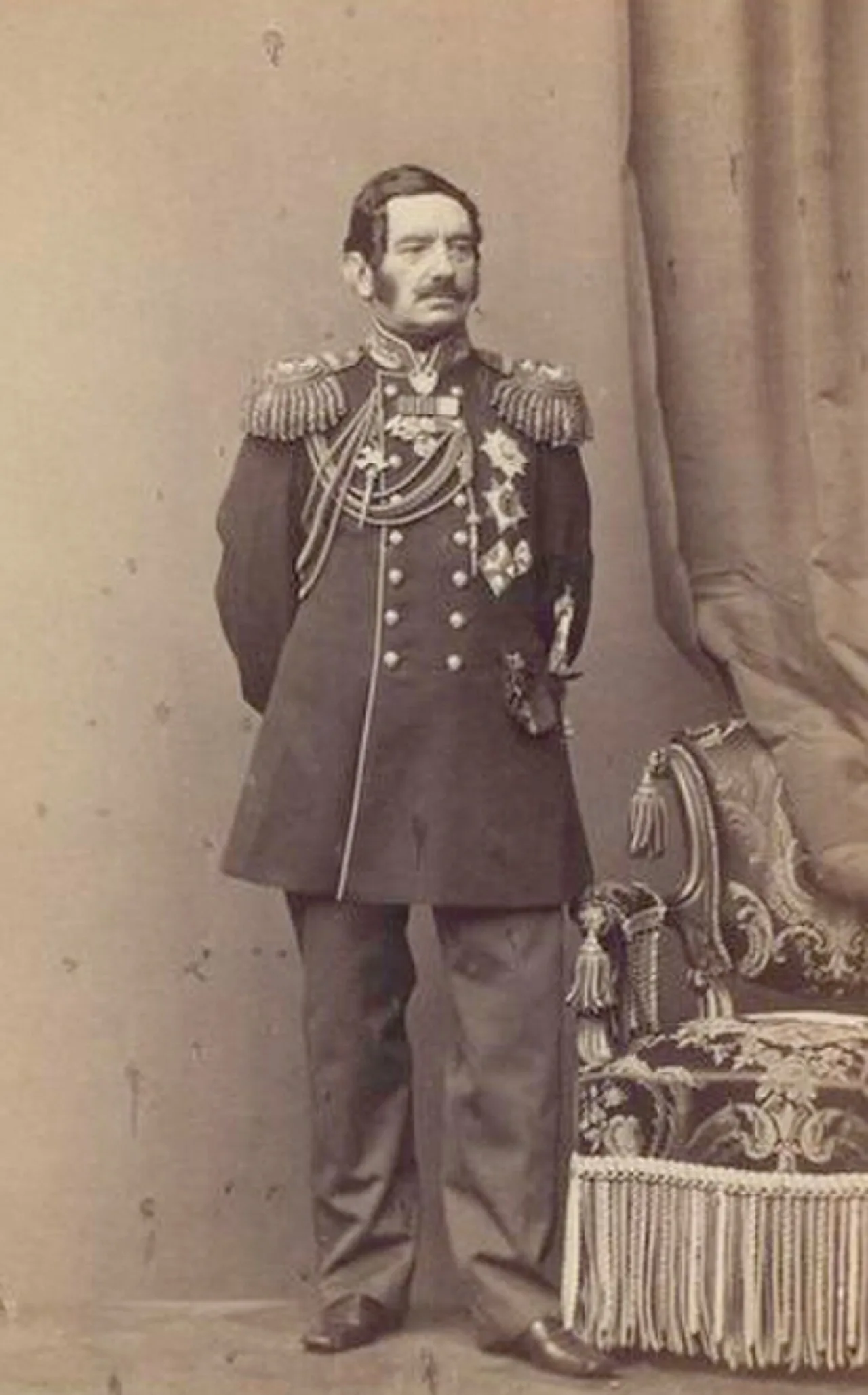 Porträt von Aleksandr Bezak (1800–1869) – Gedenkseite