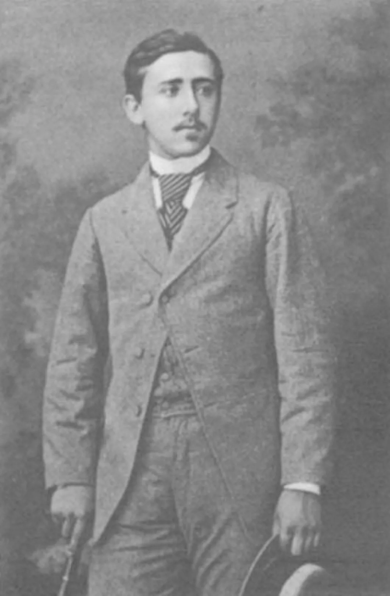 Porträt von Alexander Michailowitsch Besobrasow (1853–1931) – Gedenkseite