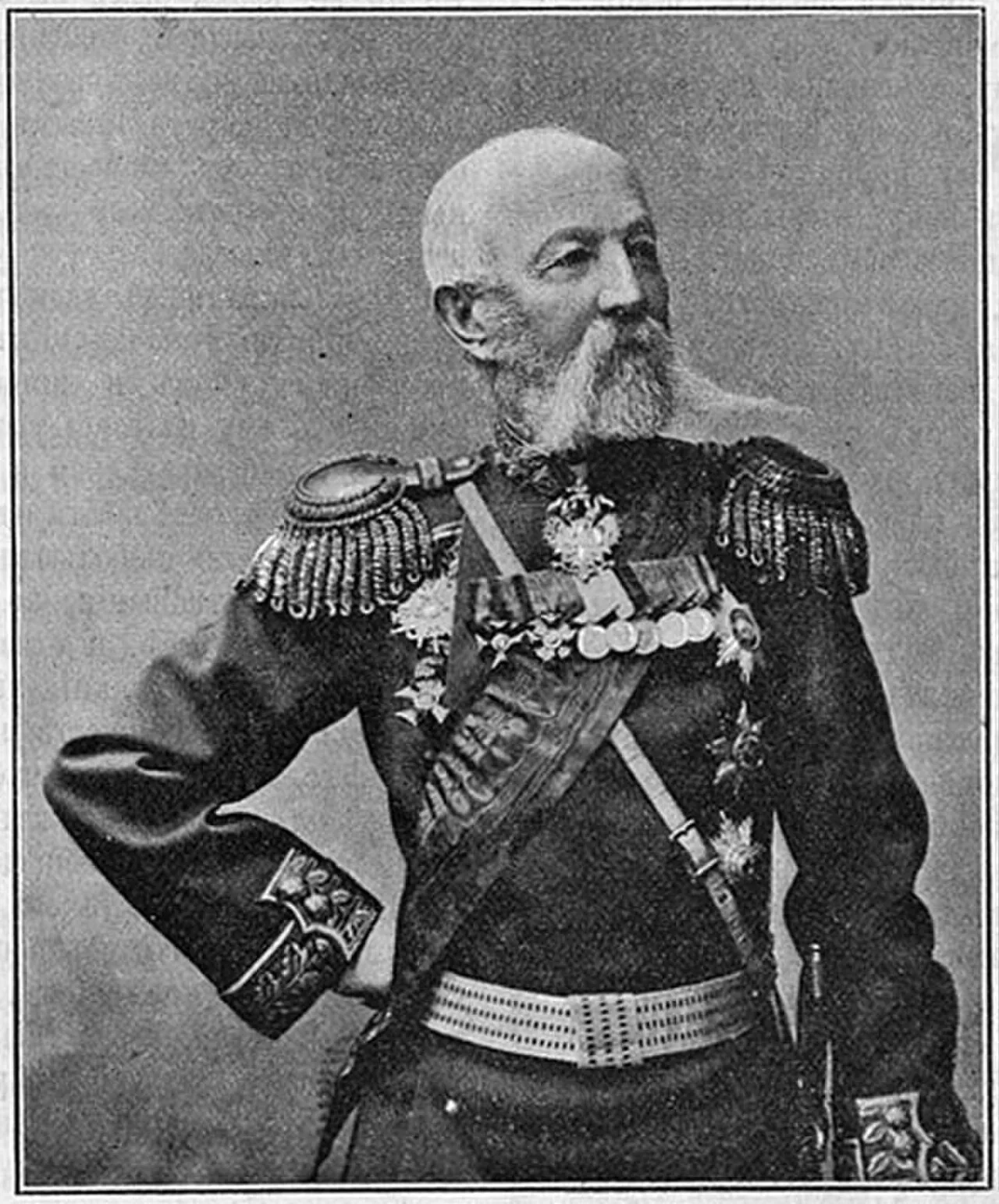 Porträt von Konstantin Bodisco (1831–1902) – Gedenkseite