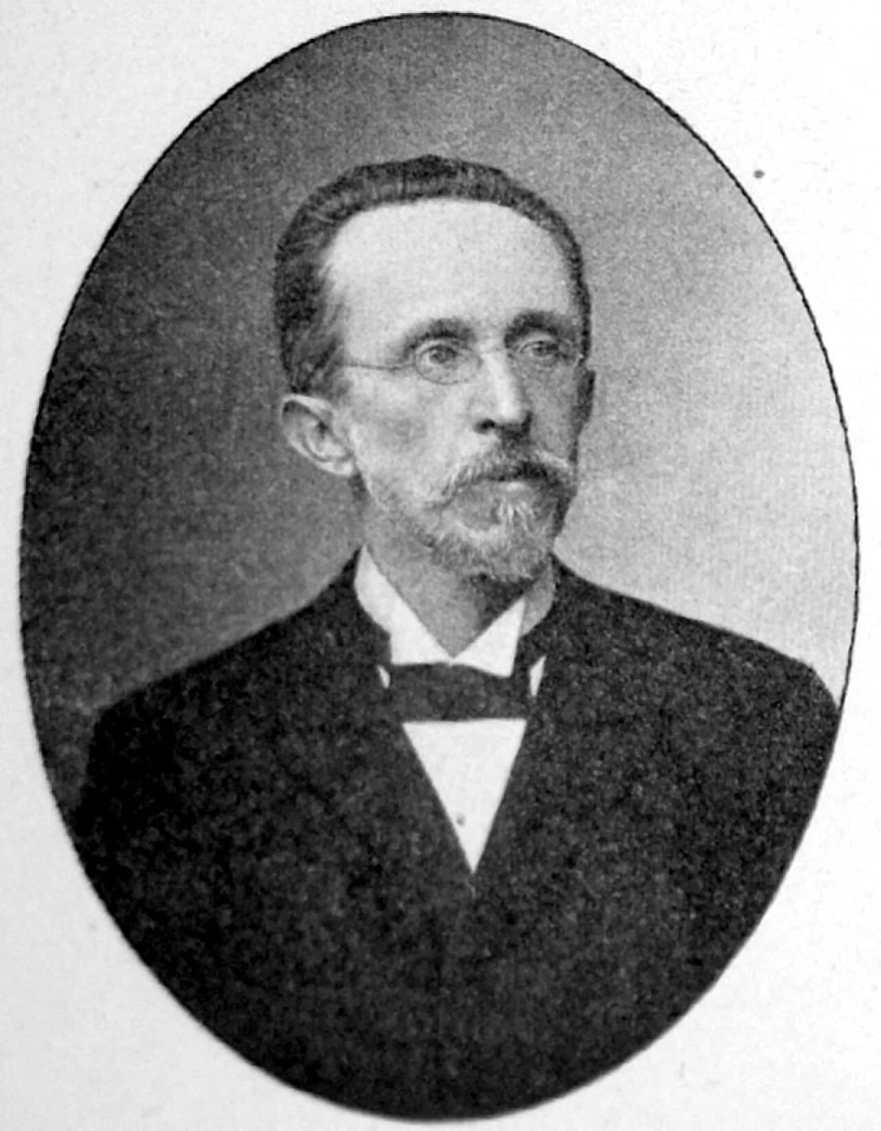 Porträt von Iwan Iwanowitsch Borgman (1849–1914) – Gedenkseite