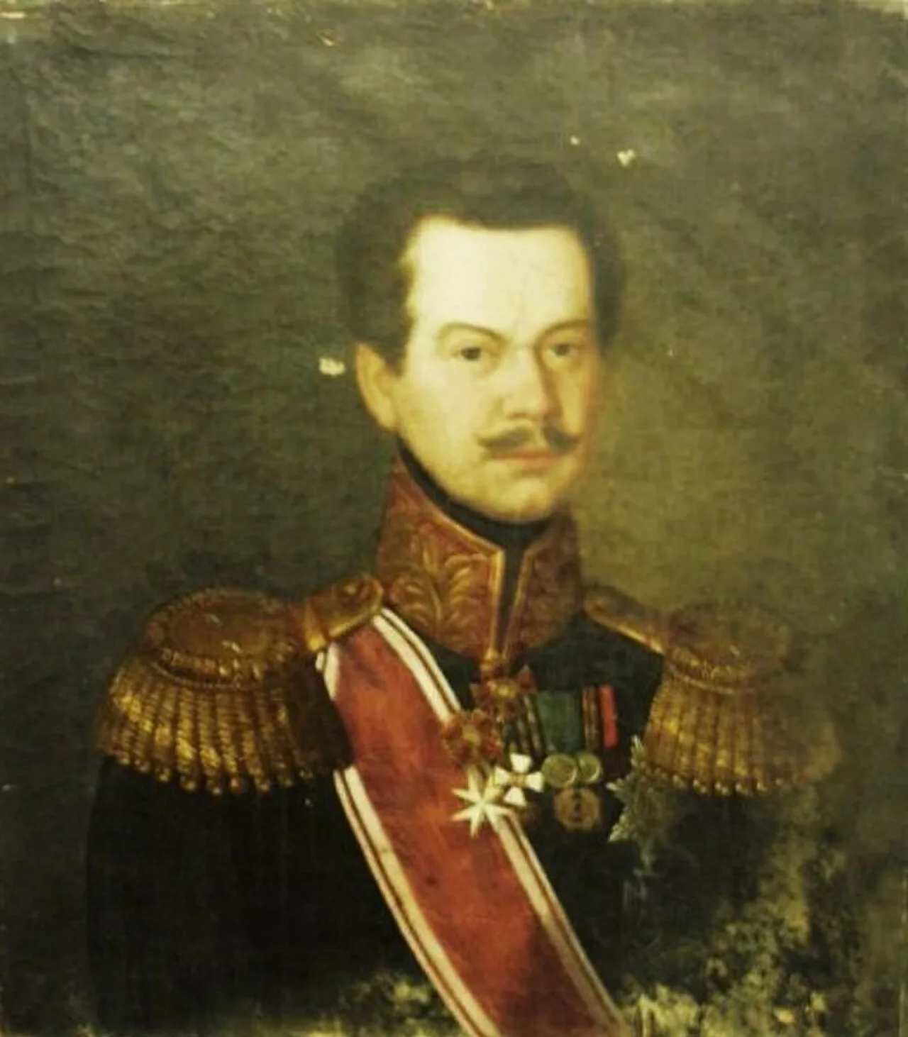 Porträt von Michail Petrowitsch Buturlin (1786–1860) – Gedenkseite