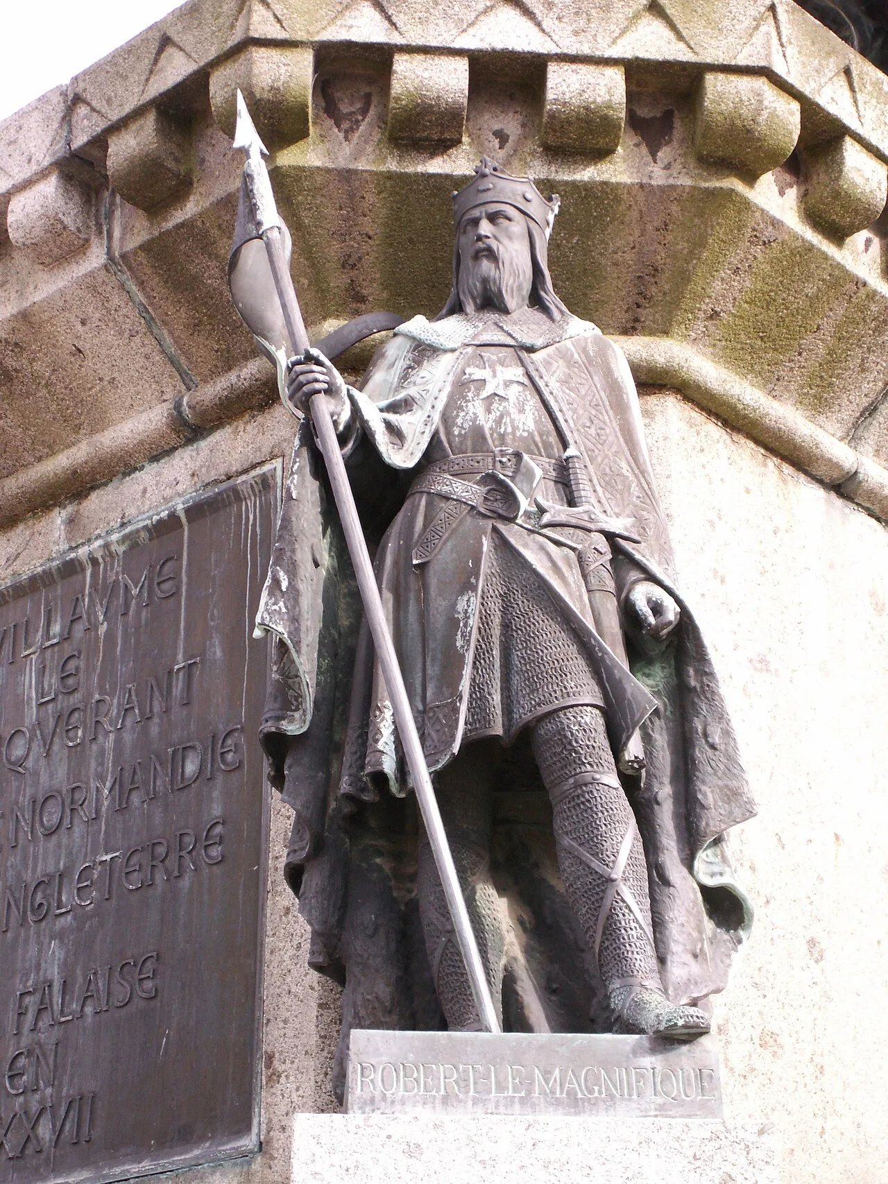 Porträt von Robert I. (1004–1035) – Gedenkseite