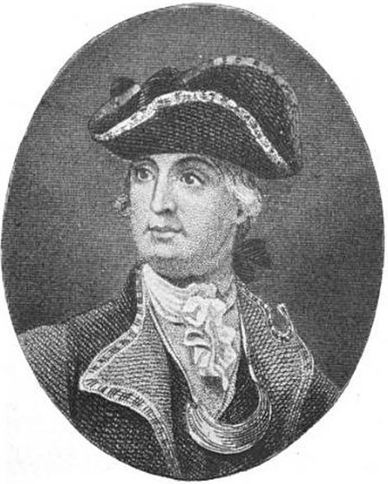 Porträt von Robert Howe (1732–1786) – Gedenkseite