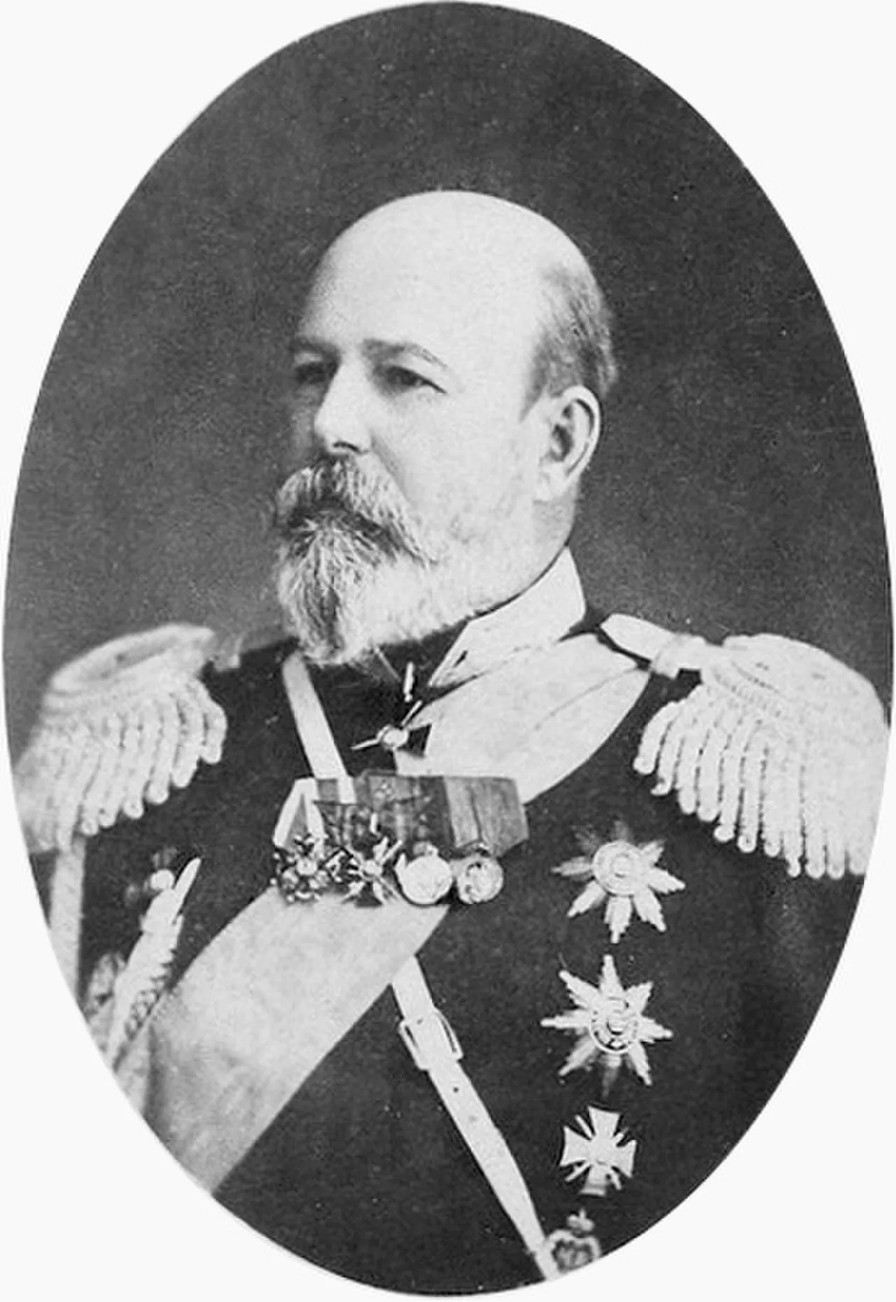 Porträt von Grigori Sergejewitsch Golizyn (1838–1907) – Gedenkseite
