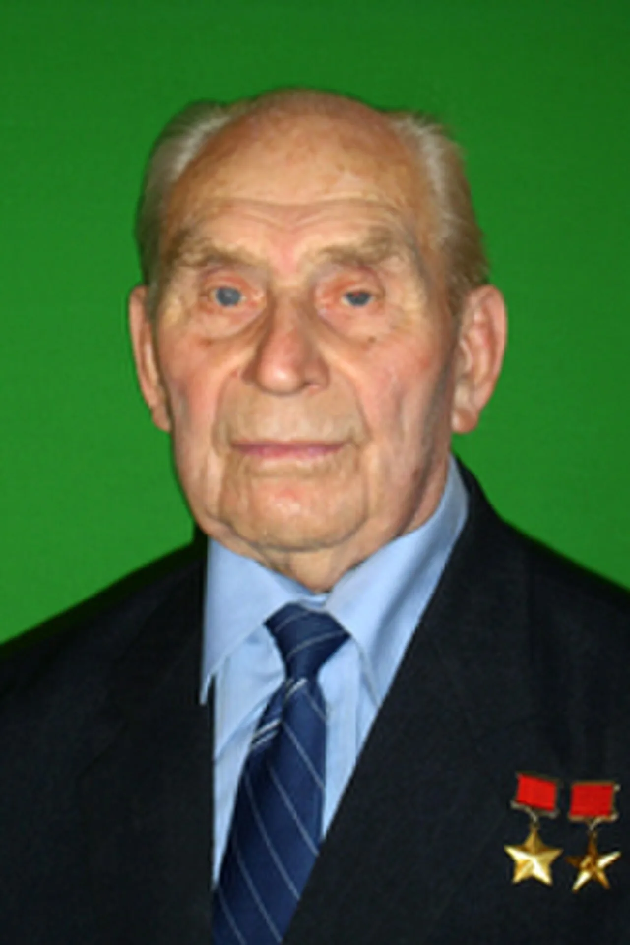 Porträt von Vasily Golovchenko (1920–2014) – Gedenkseite