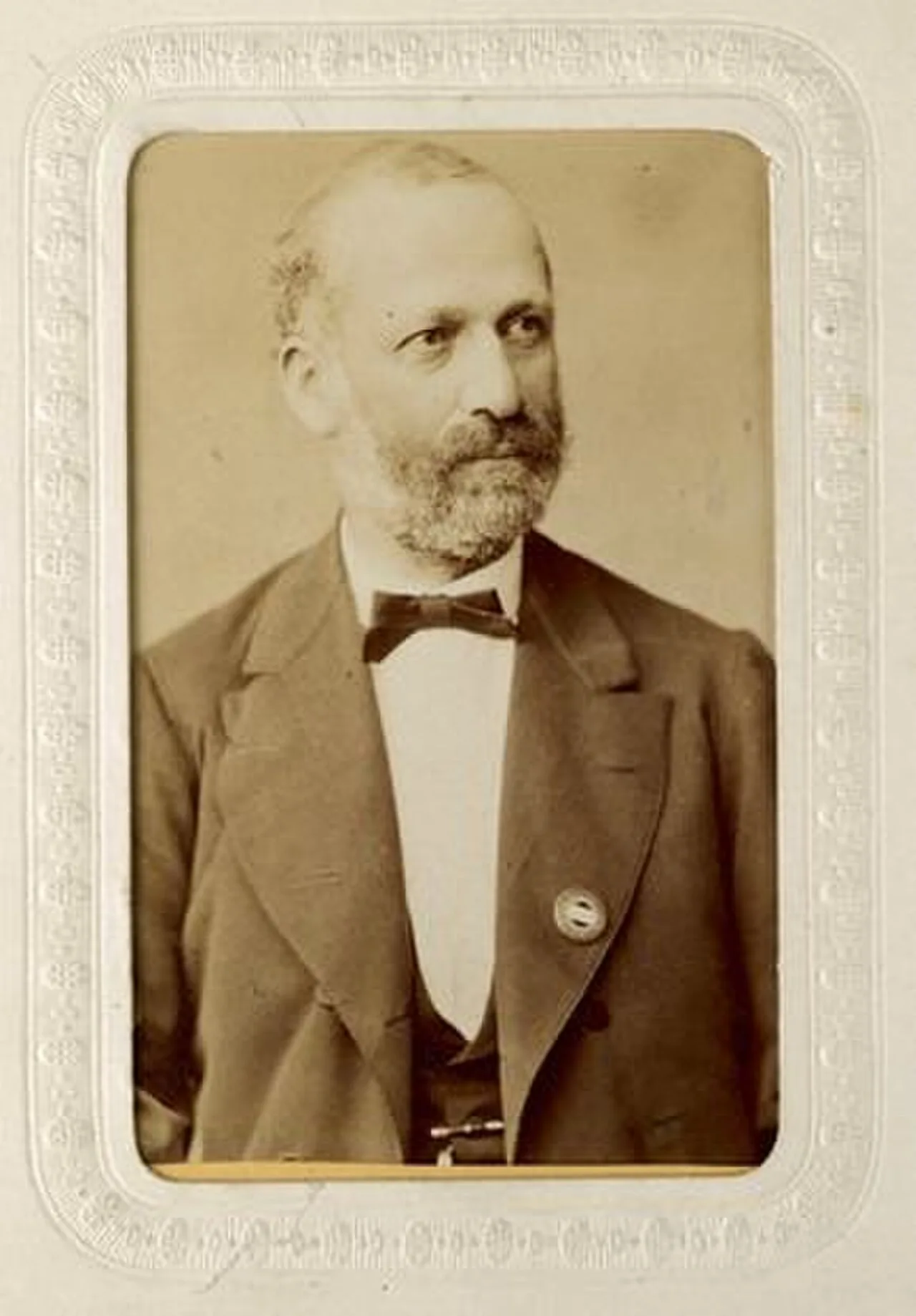 Porträt von Albert Serlo (1824–1898) – Gedenkseite