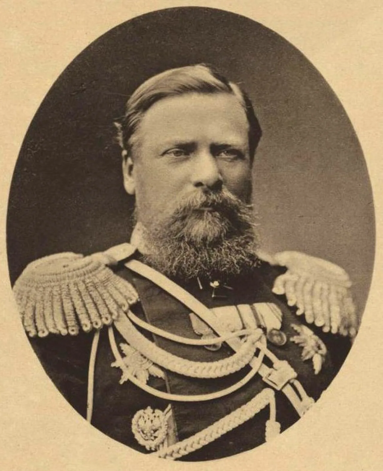 Porträt von Alexander Dmitrijewitsch Goremykin (1832–1904) – Gedenkseite