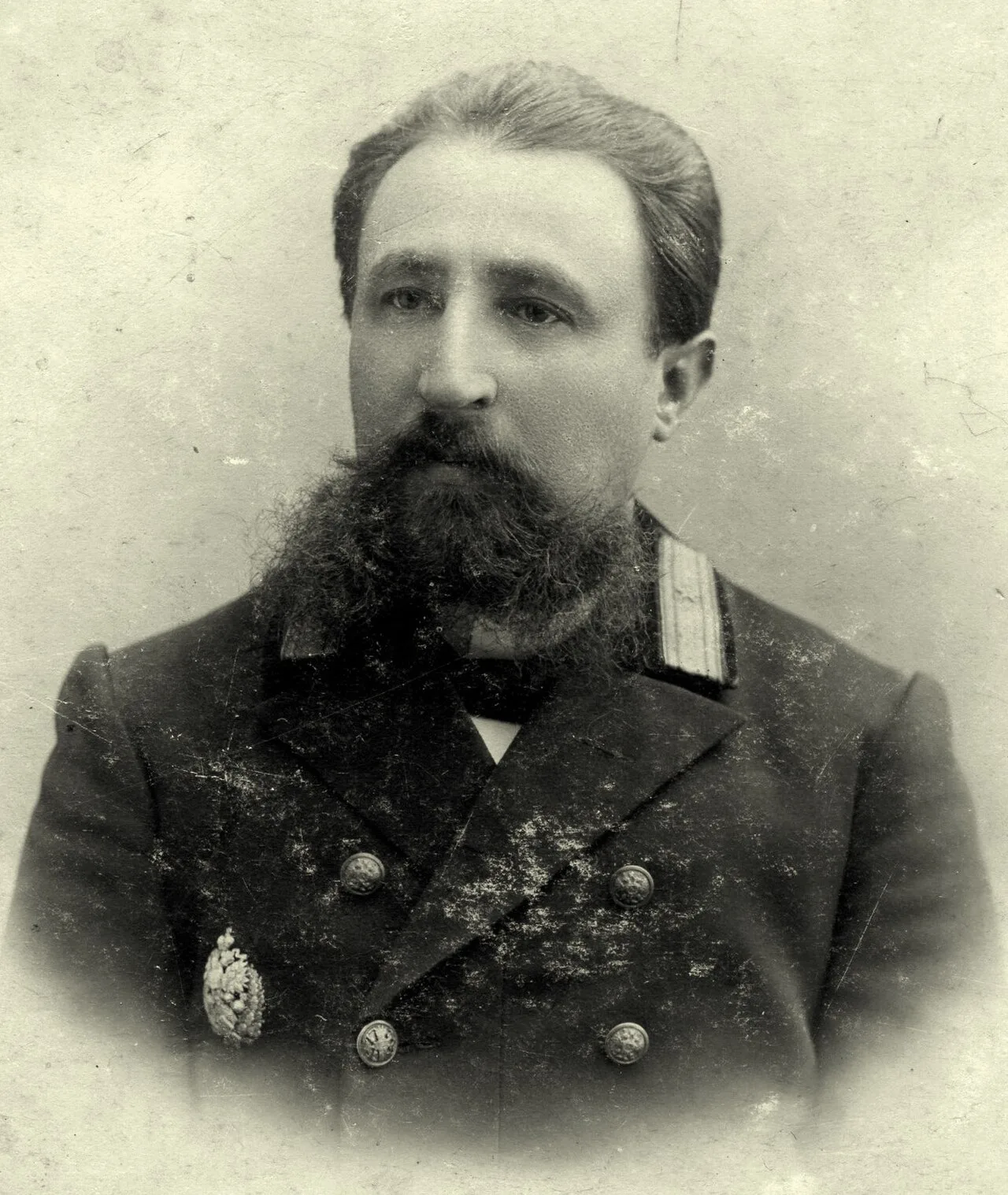 Porträt von Sergei Grigorievich Gorchakov (1860–1936) – Gedenkseite