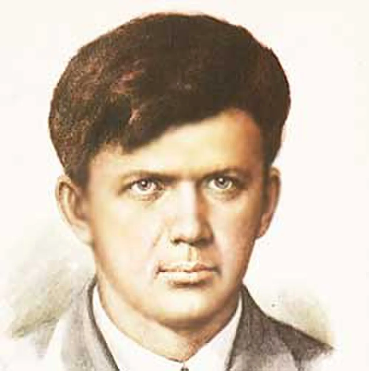 Porträt von Alexander Alexandrowitsch Dawidenko (1899–1934) – Gedenkseite