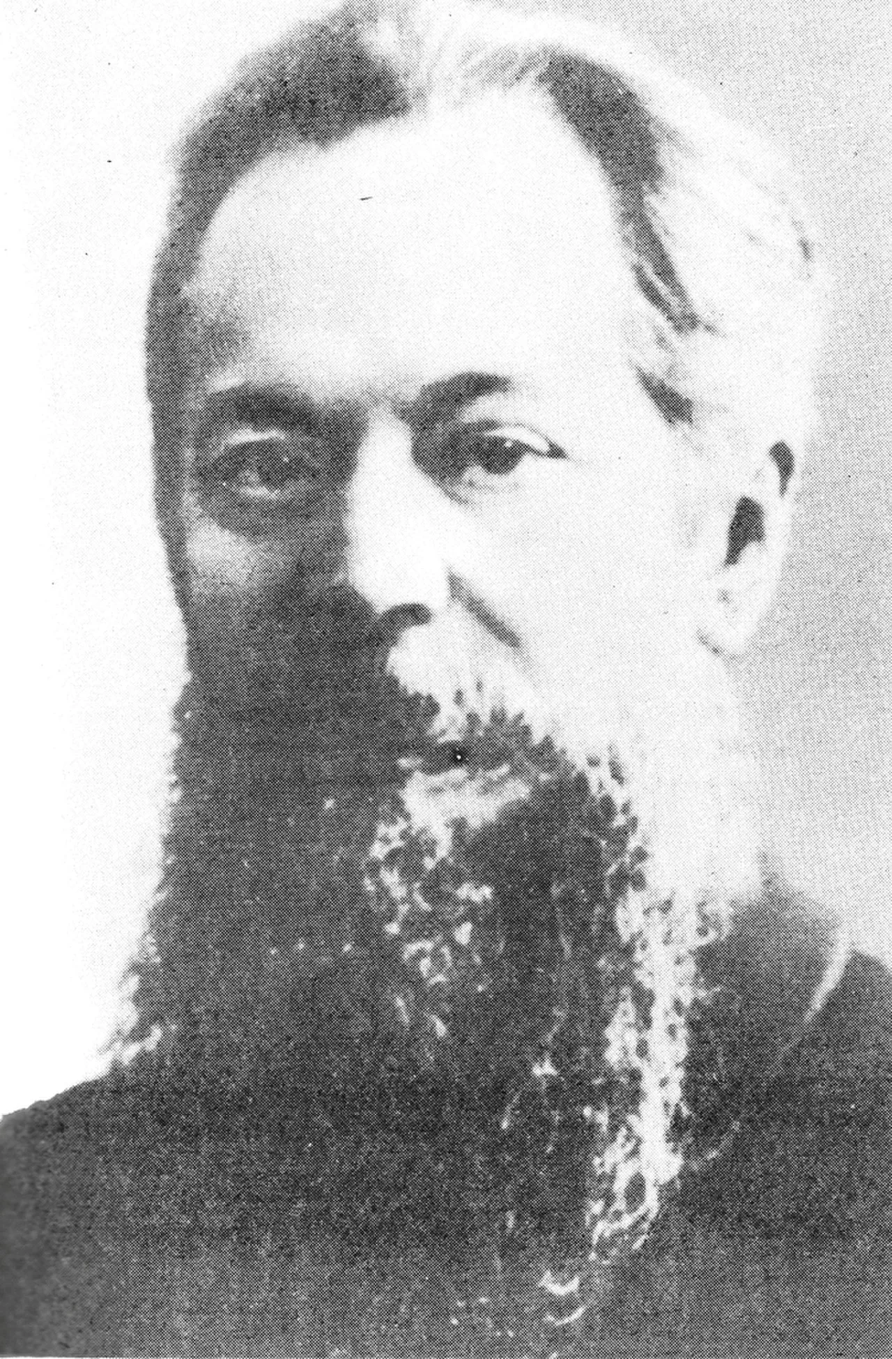 Porträt von Nikolai Danielson (1844–1918) – Gedenkseite